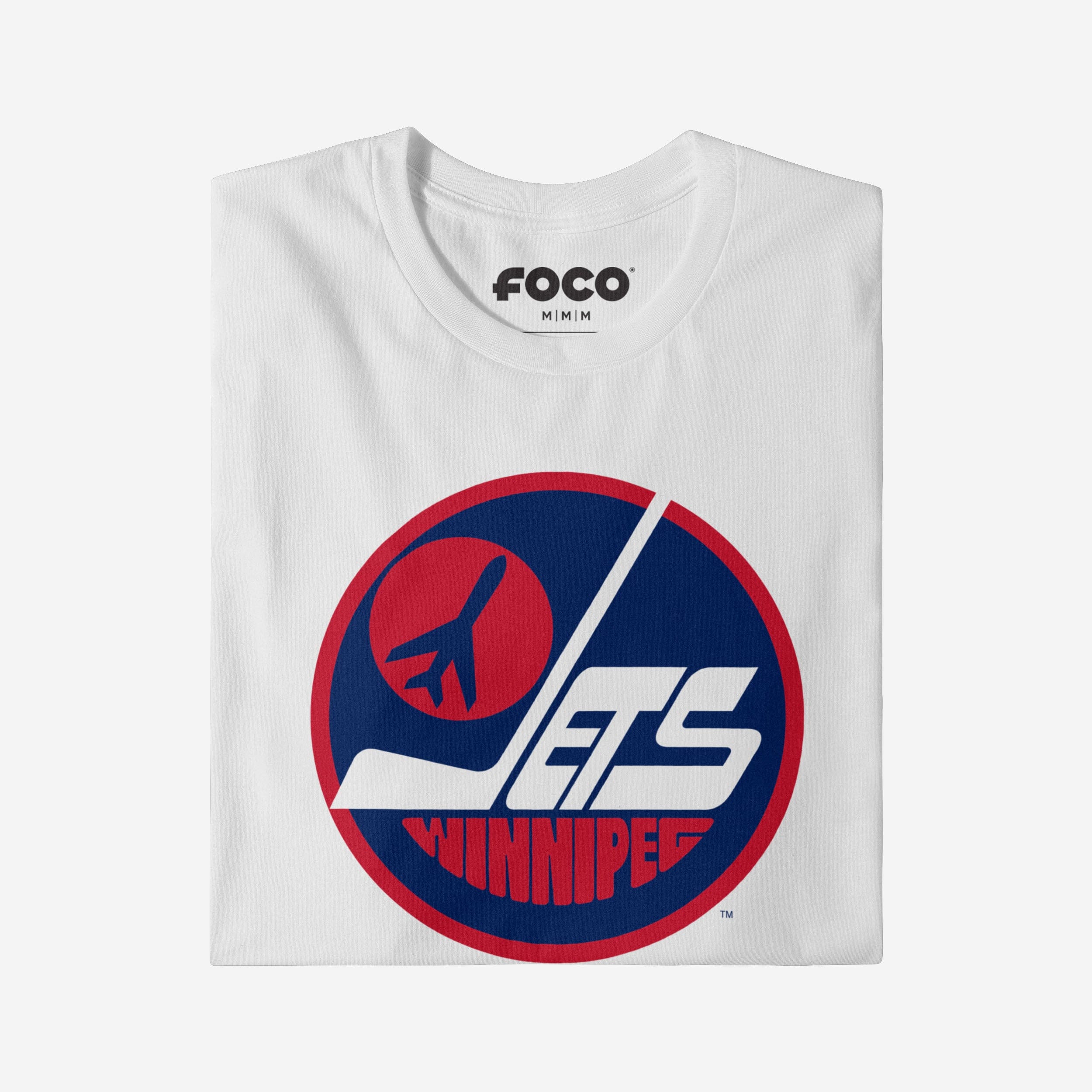 Winnipeg Jets 1979 Retro Logo T-Shirt - Image 9