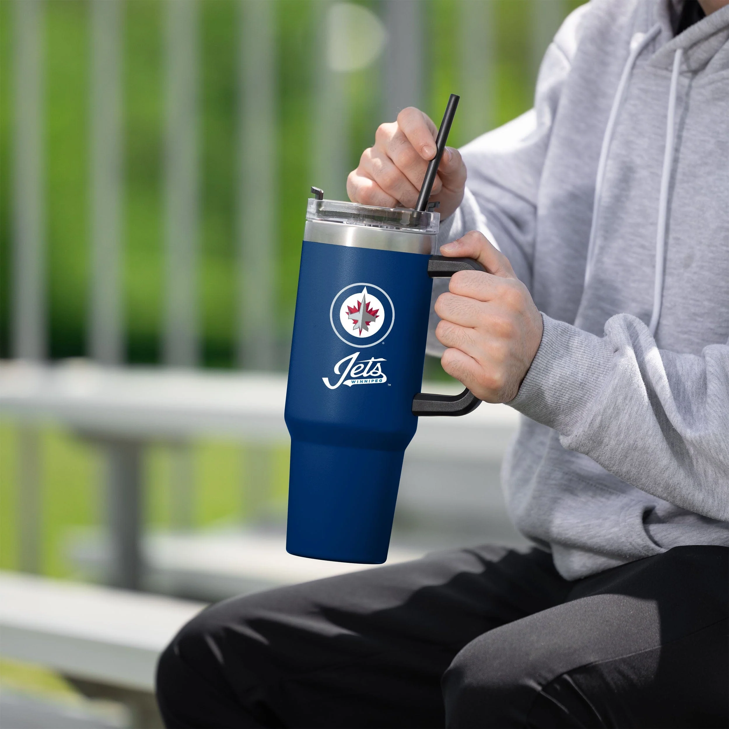 Winnipeg Jets 40 oz XL Tumbler - Image 4