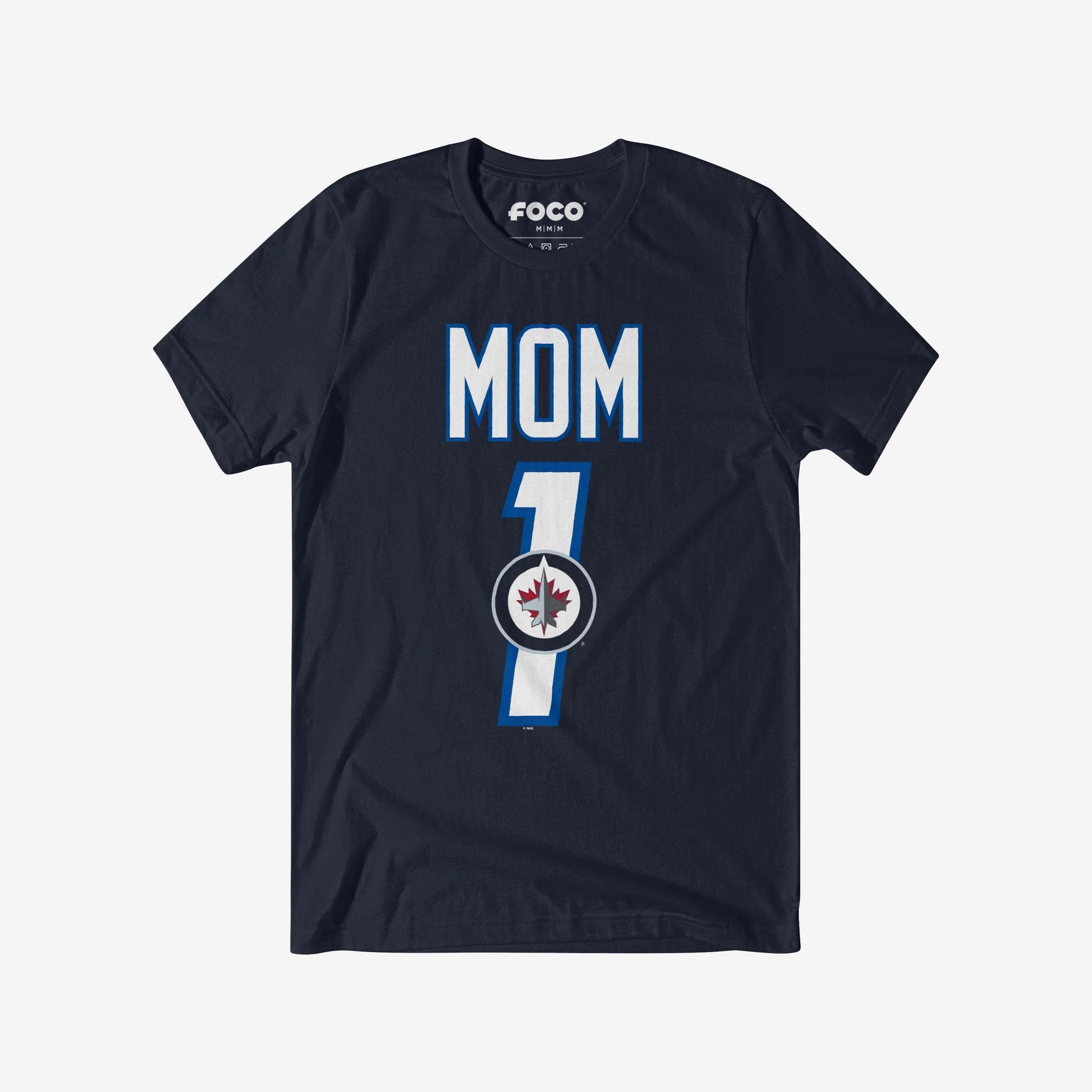 Winnipeg Jets Number 1 Mom T-Shirt