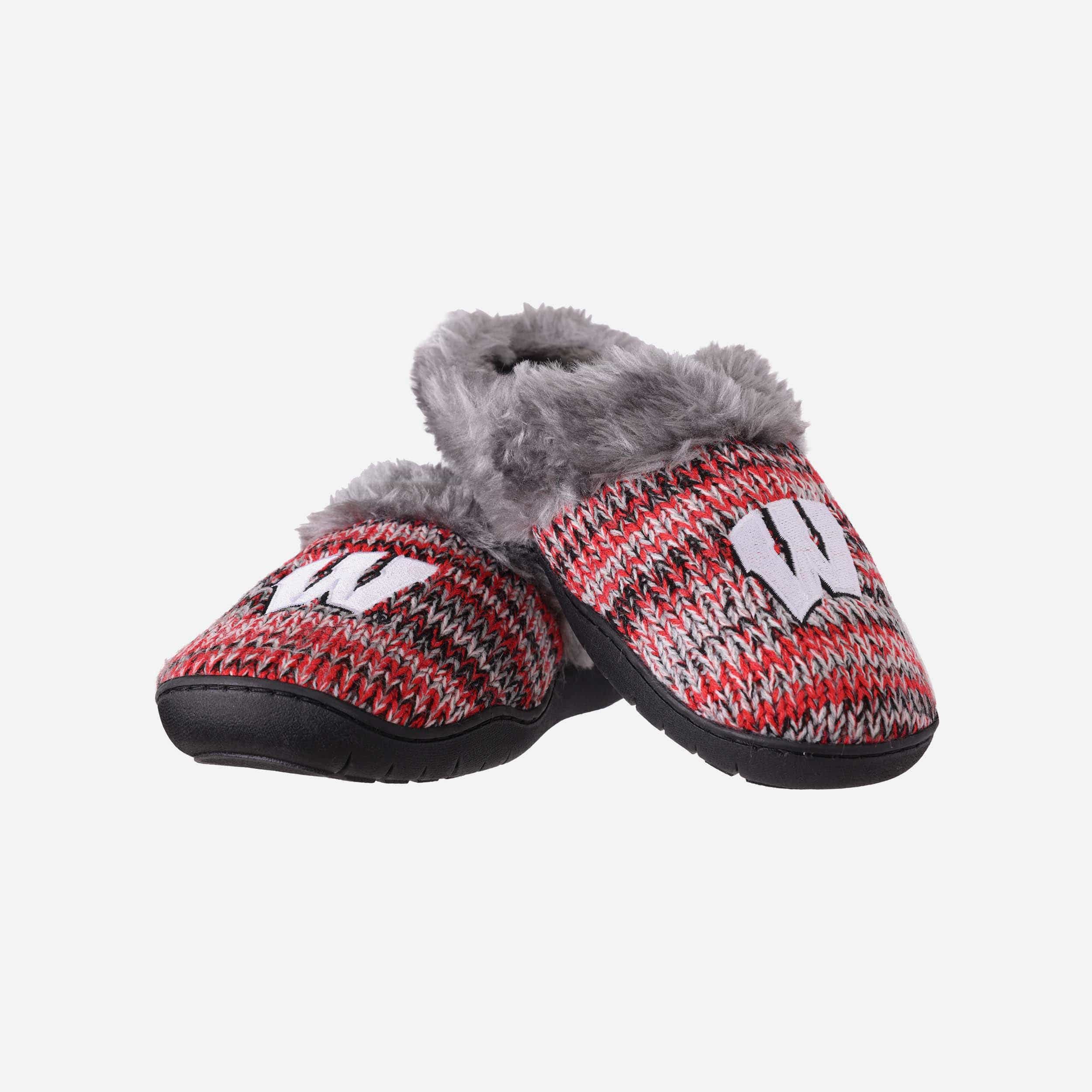 Wisconsin Badgers Womens Peak Slide Slipper - Image 3