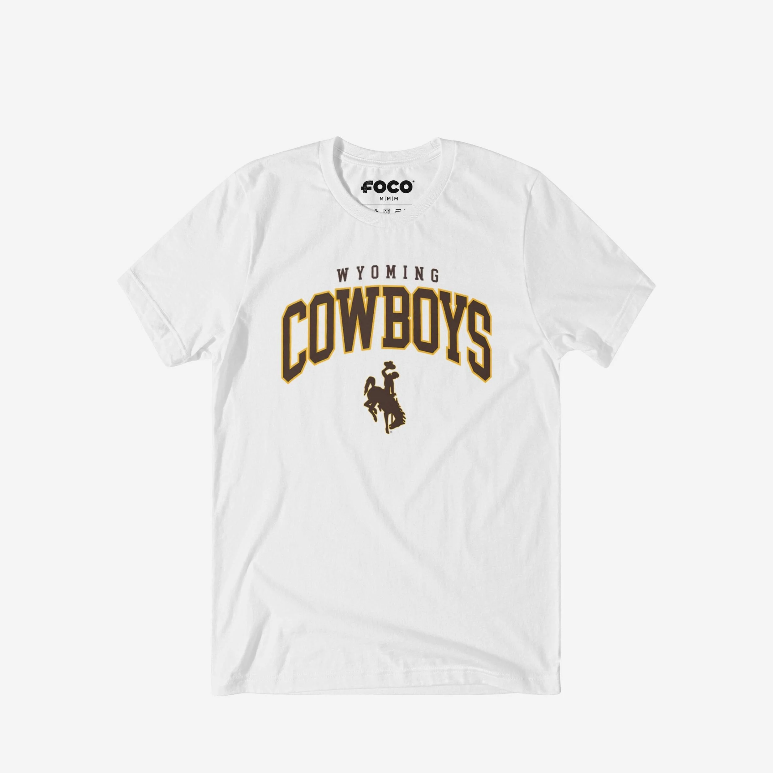 Wyoming Cowboys Classic Logo T-Shirt - Image 3