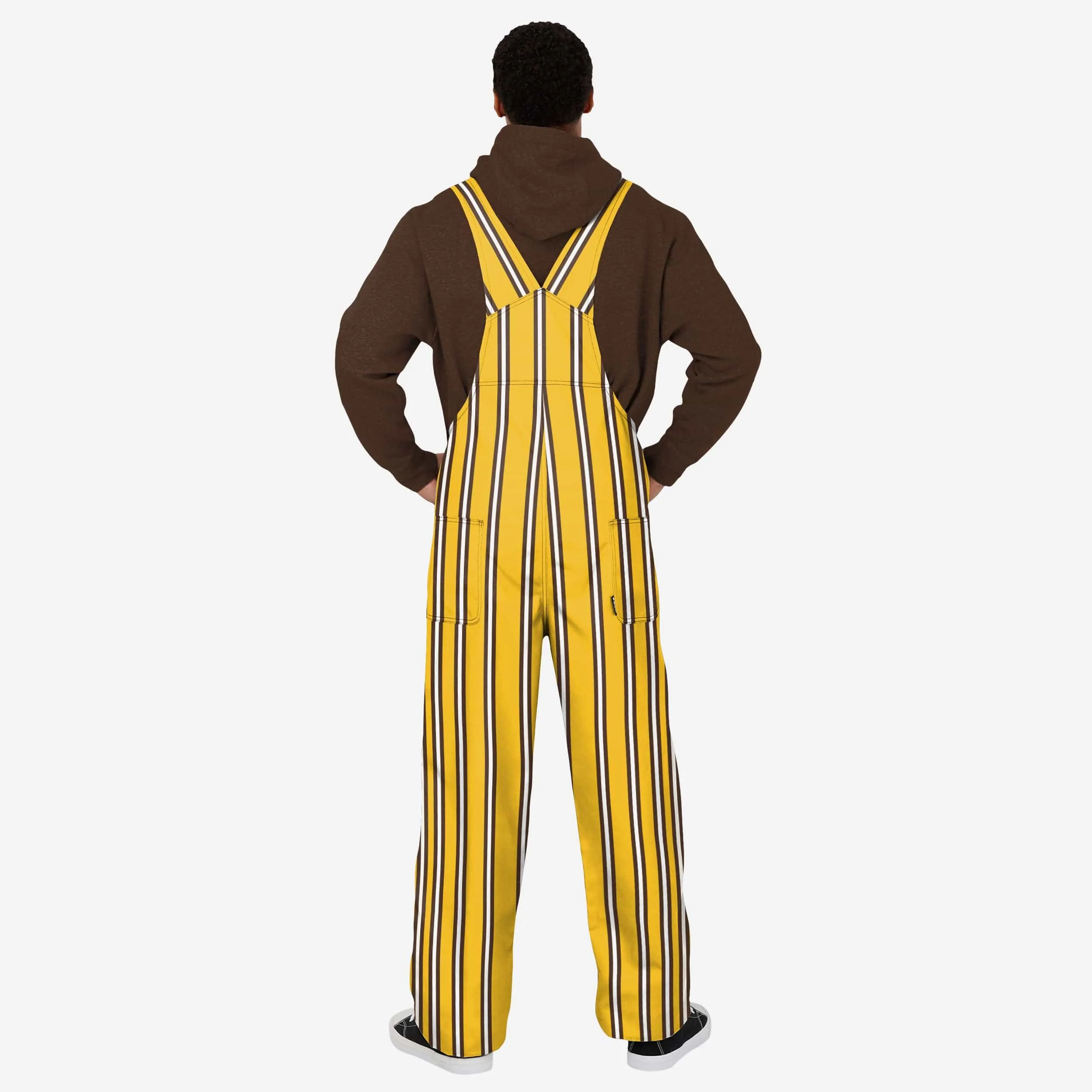 Wyoming Cowboys Mens Sideline Spirit Bib Overalls - Image 2