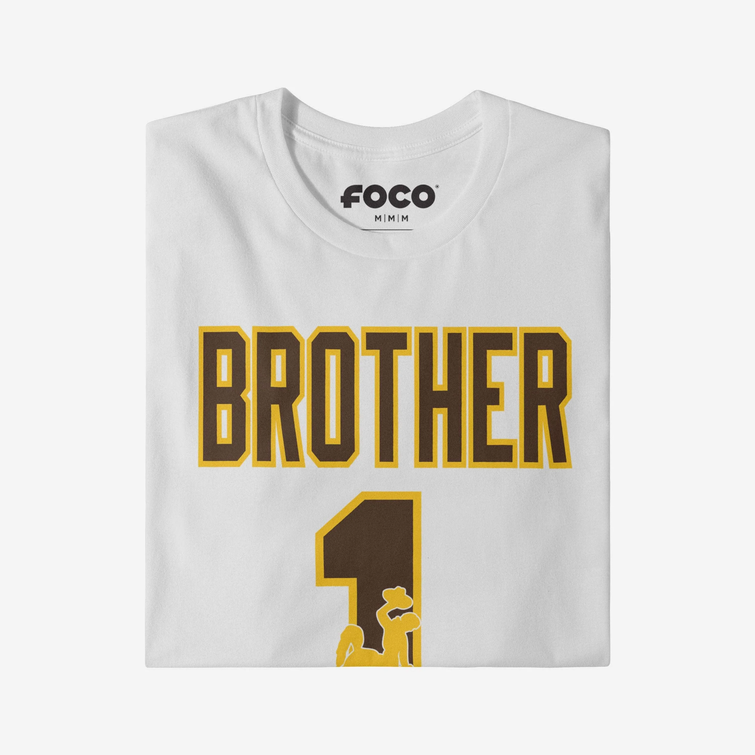 Wyoming Cowboys Number 1 Bro T-Shirt - Image 3