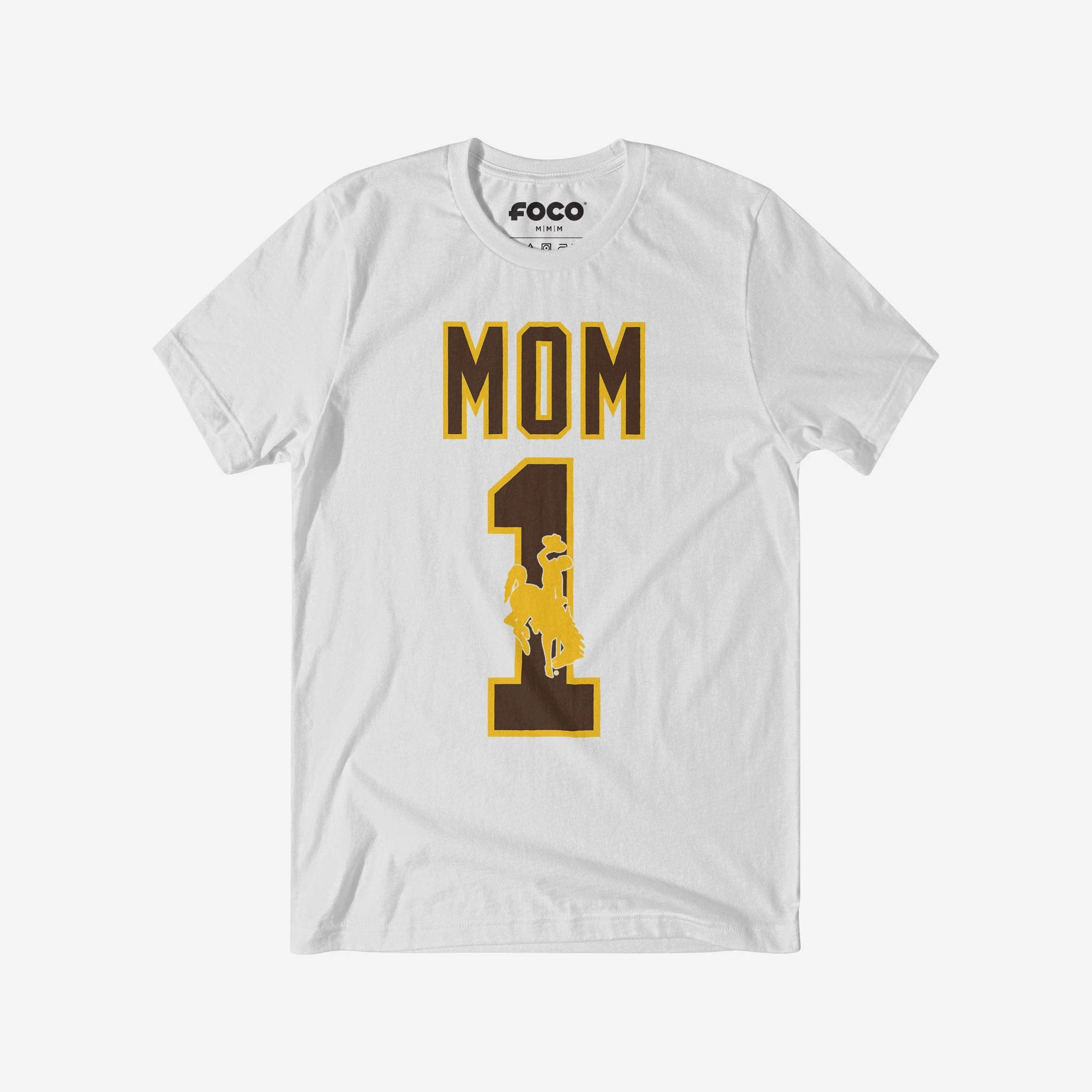Wyoming Cowboys Number 1 Mom T-Shirt