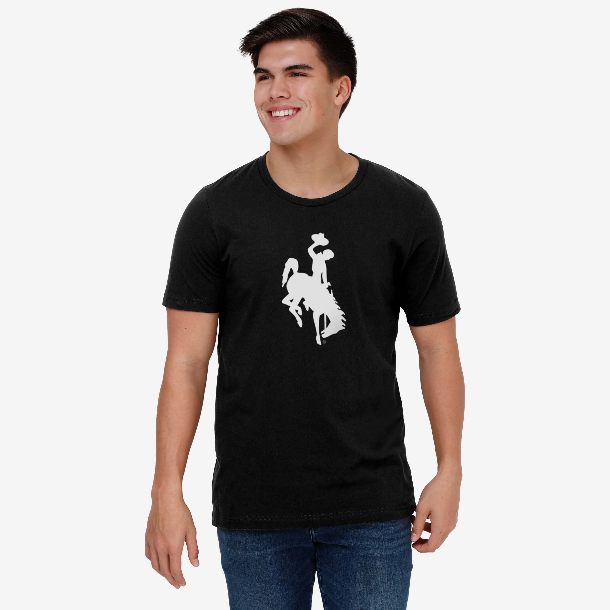 Wyoming Cowboys Primary Logo T-Shirt - Image 10