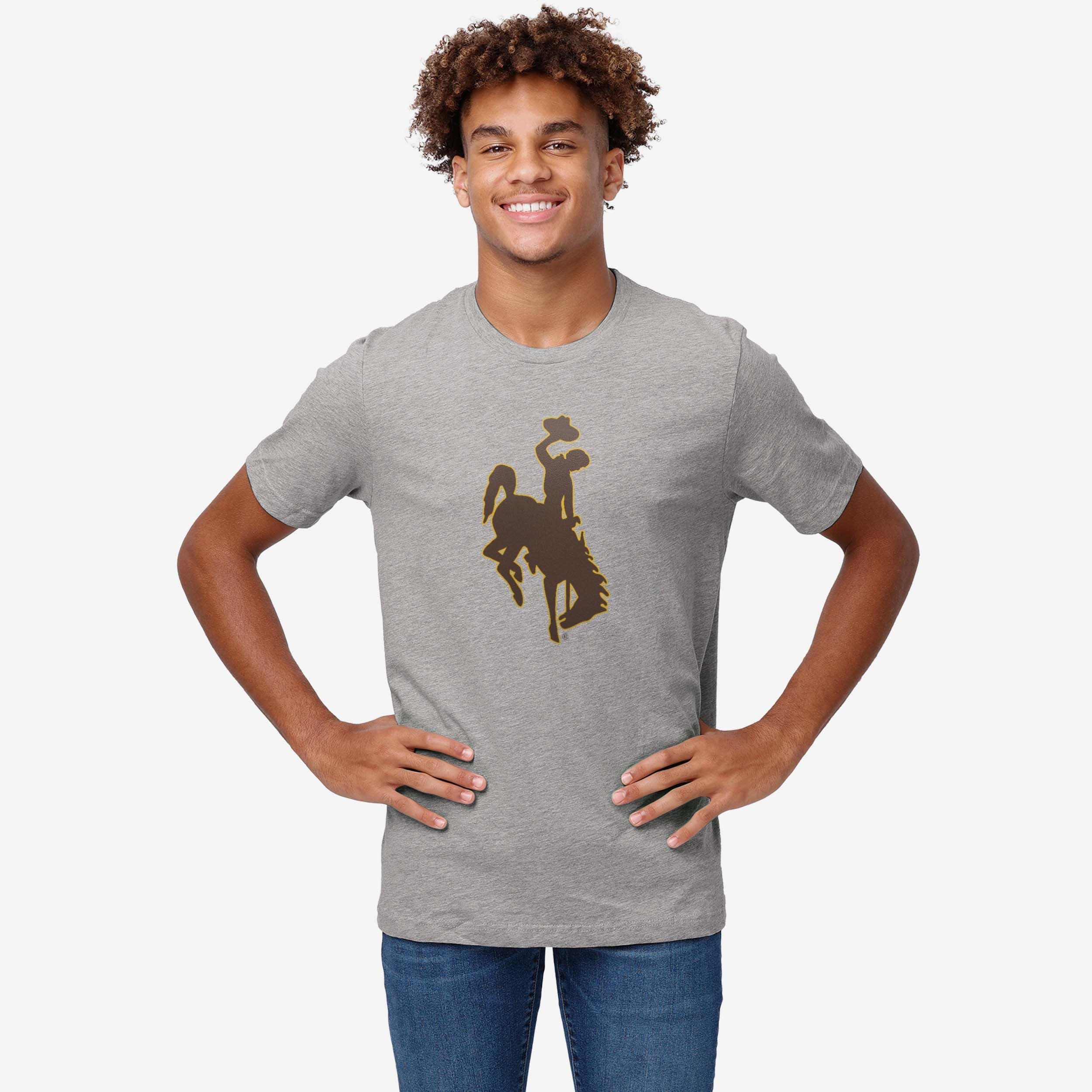 Wyoming Cowboys Primary Logo T-Shirt - Image 14