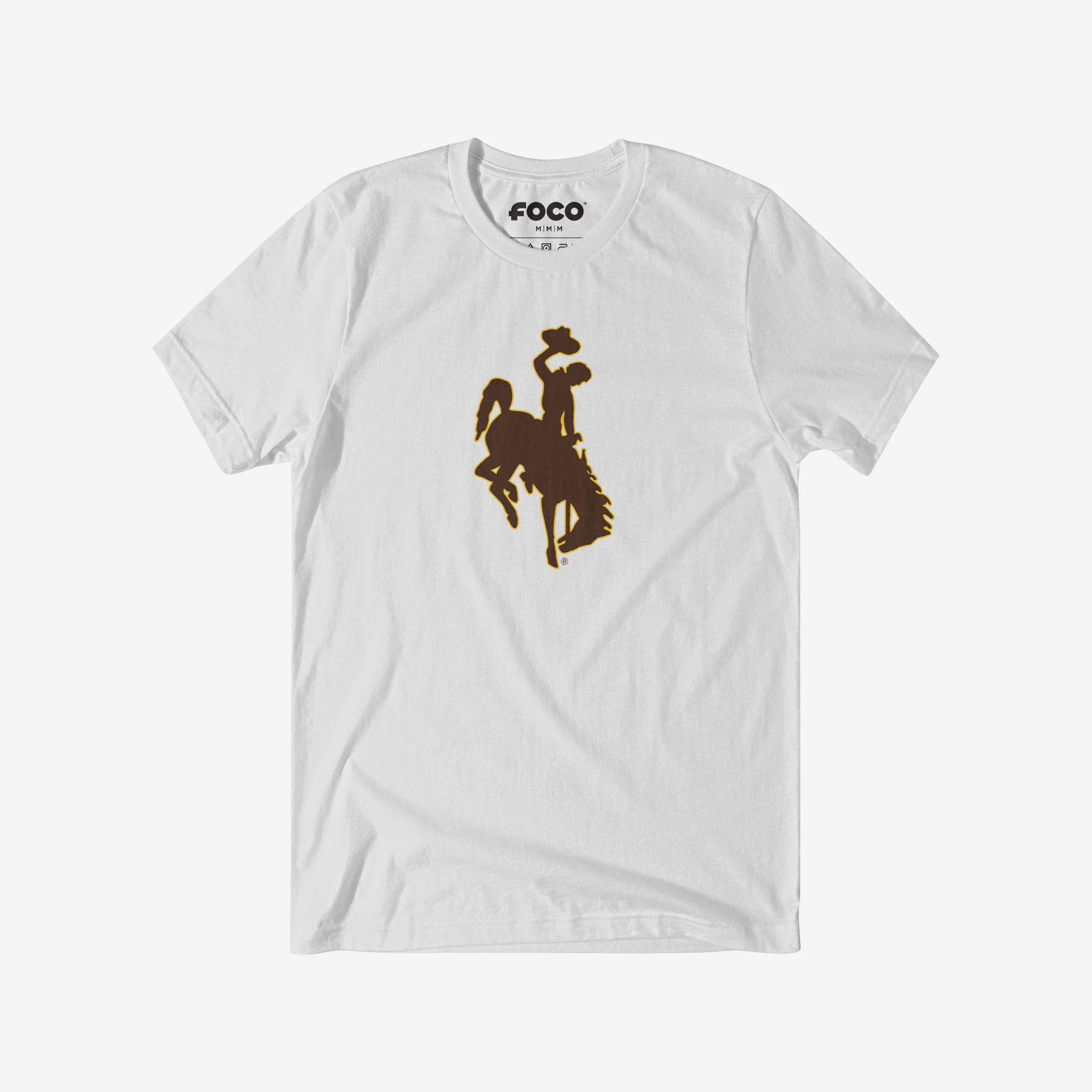 Wyoming Cowboys Primary Logo T-Shirt - Image 17