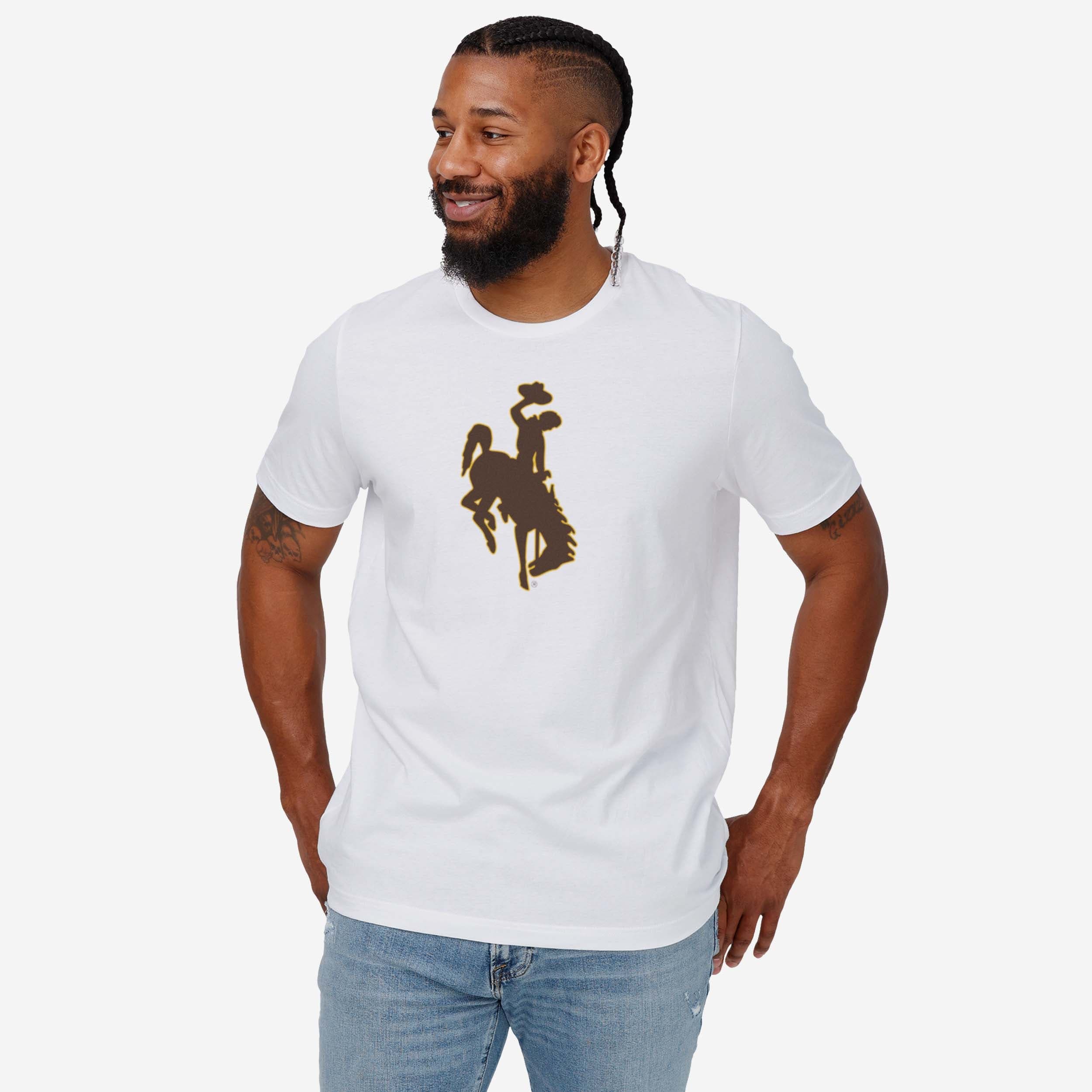 Wyoming Cowboys Primary Logo T-Shirt - Image 18