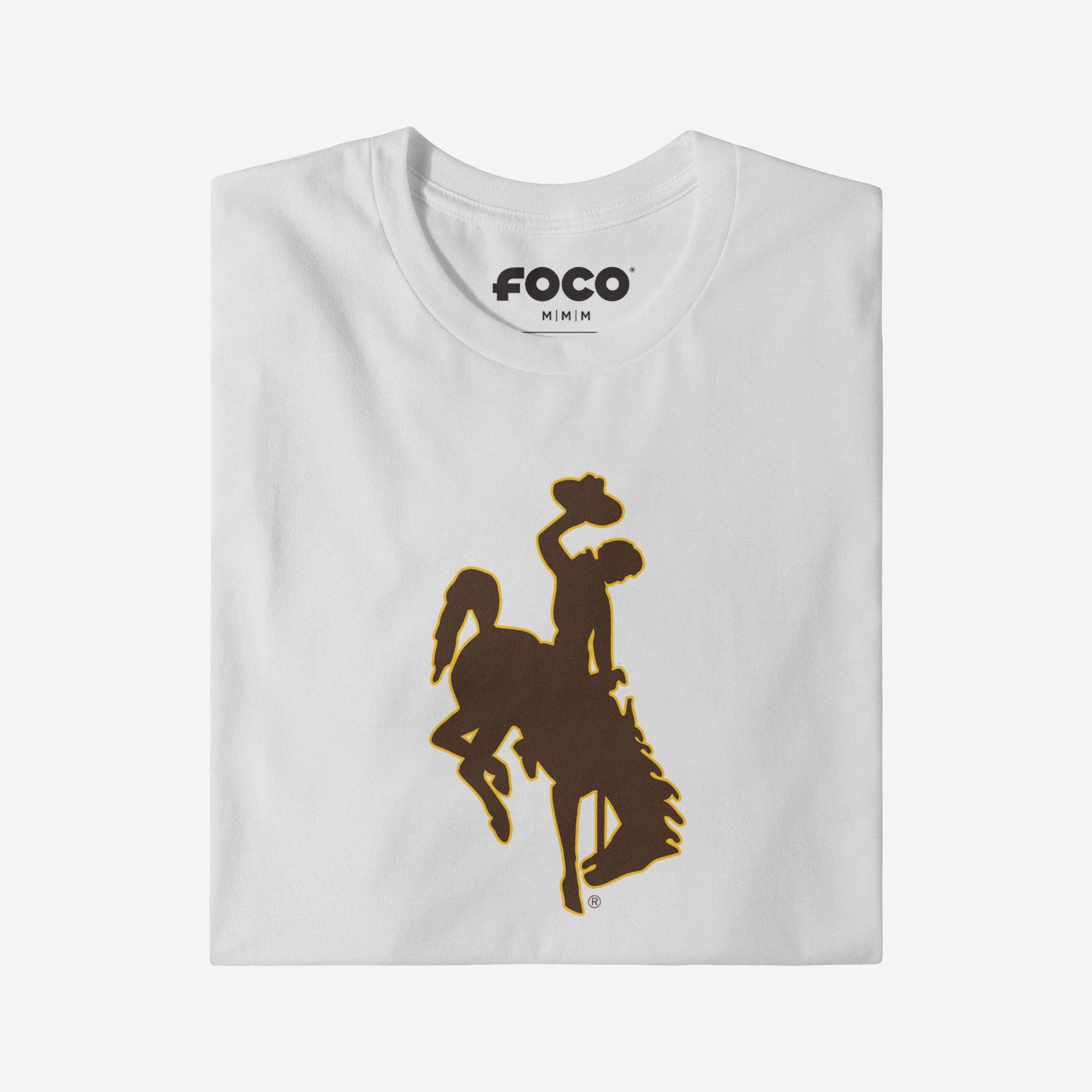 Wyoming Cowboys Primary Logo T-Shirt - Image 20