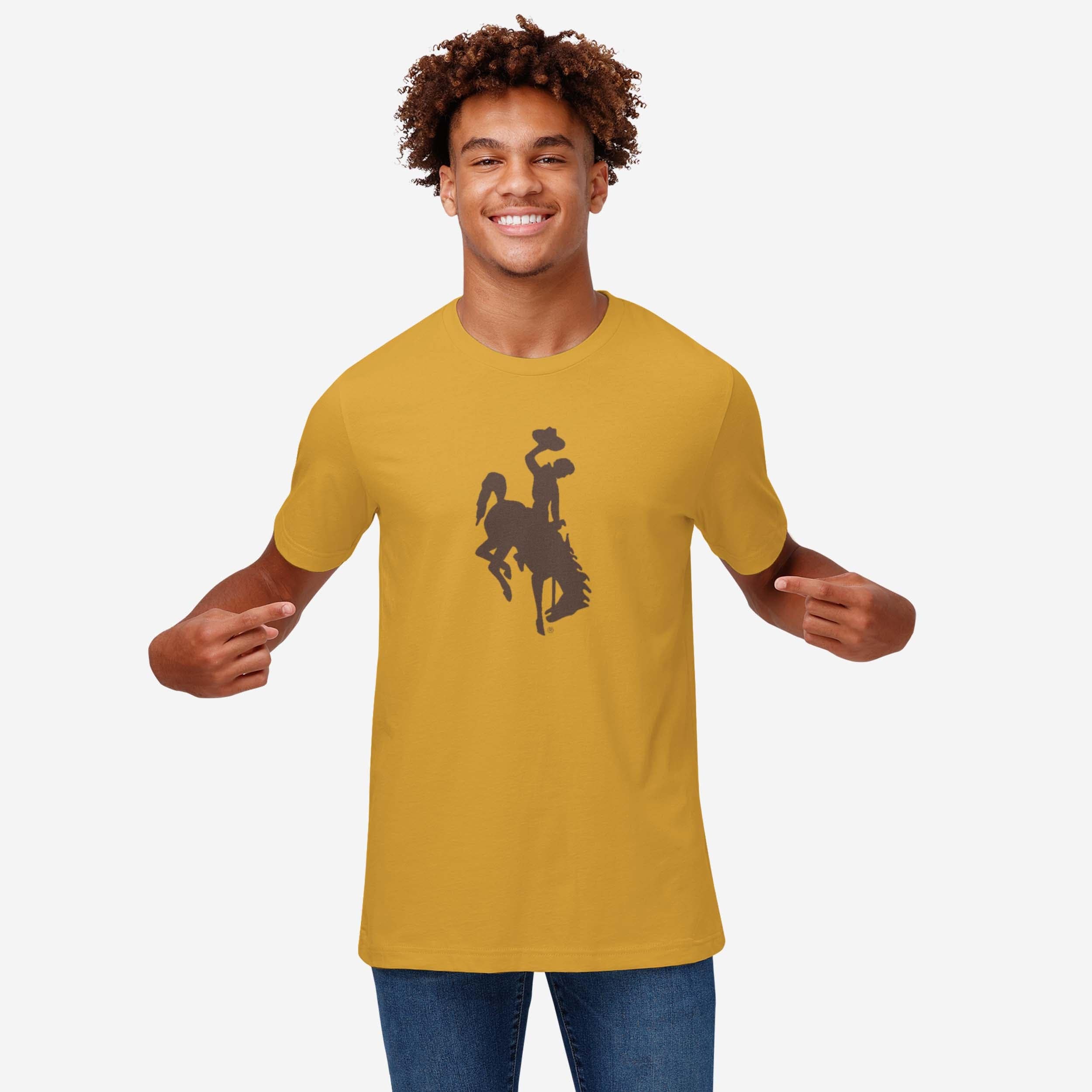 Wyoming Cowboys Primary Logo T-Shirt - Image 6
