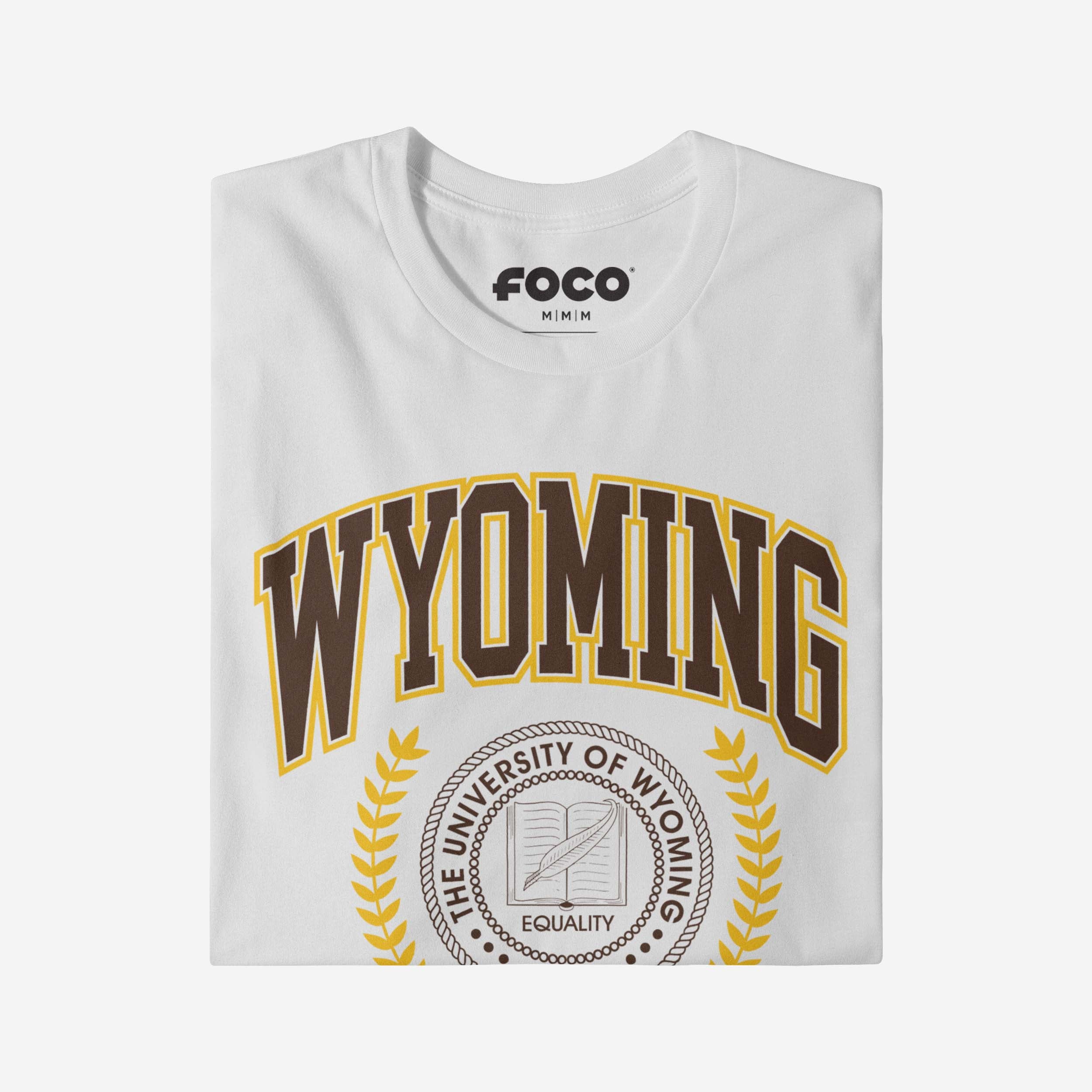 Wyoming Cowboys Team Crest T-Shirt - Image 4