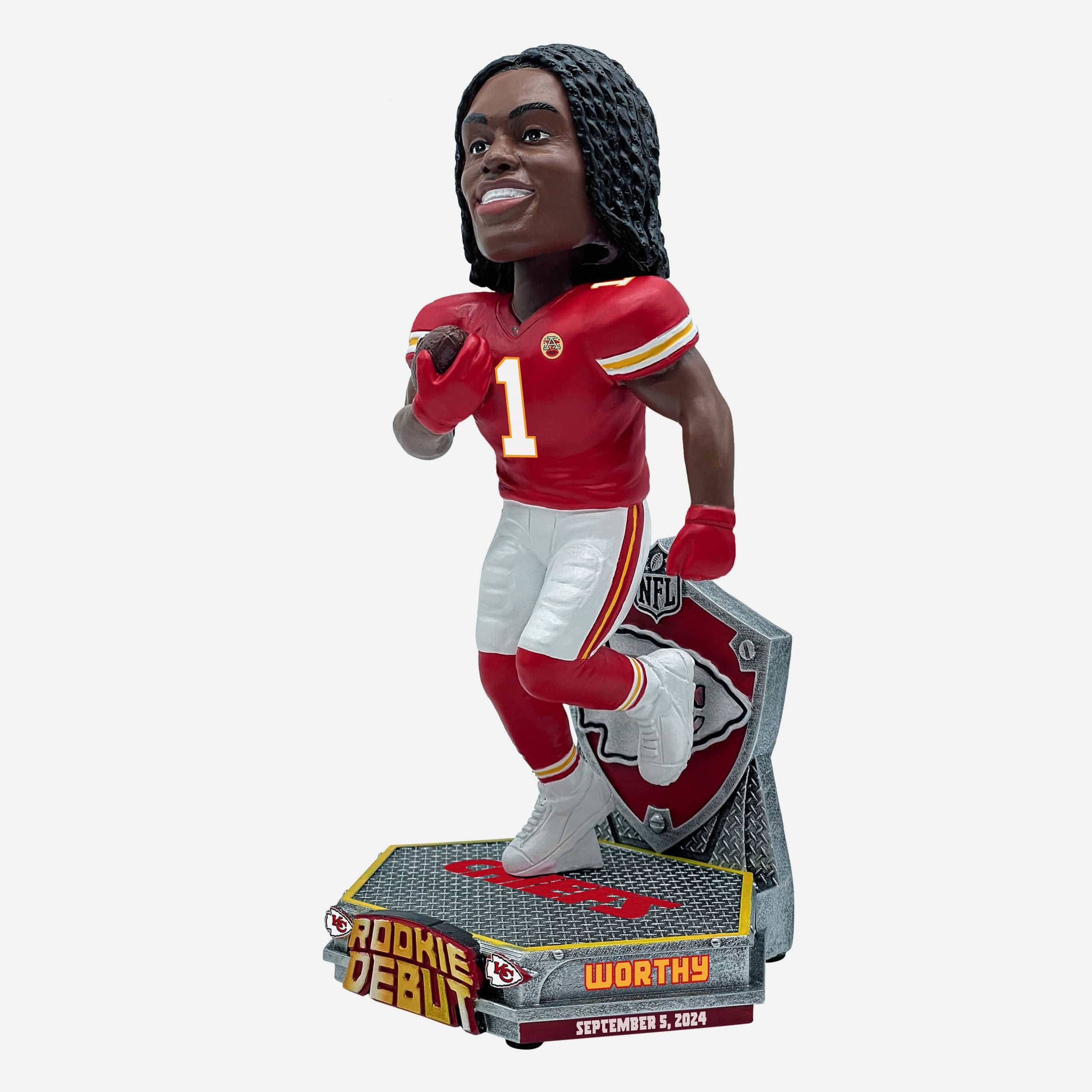 Xavier Worthy Kansas City Chiefs Debut Bobblehead - Image 4