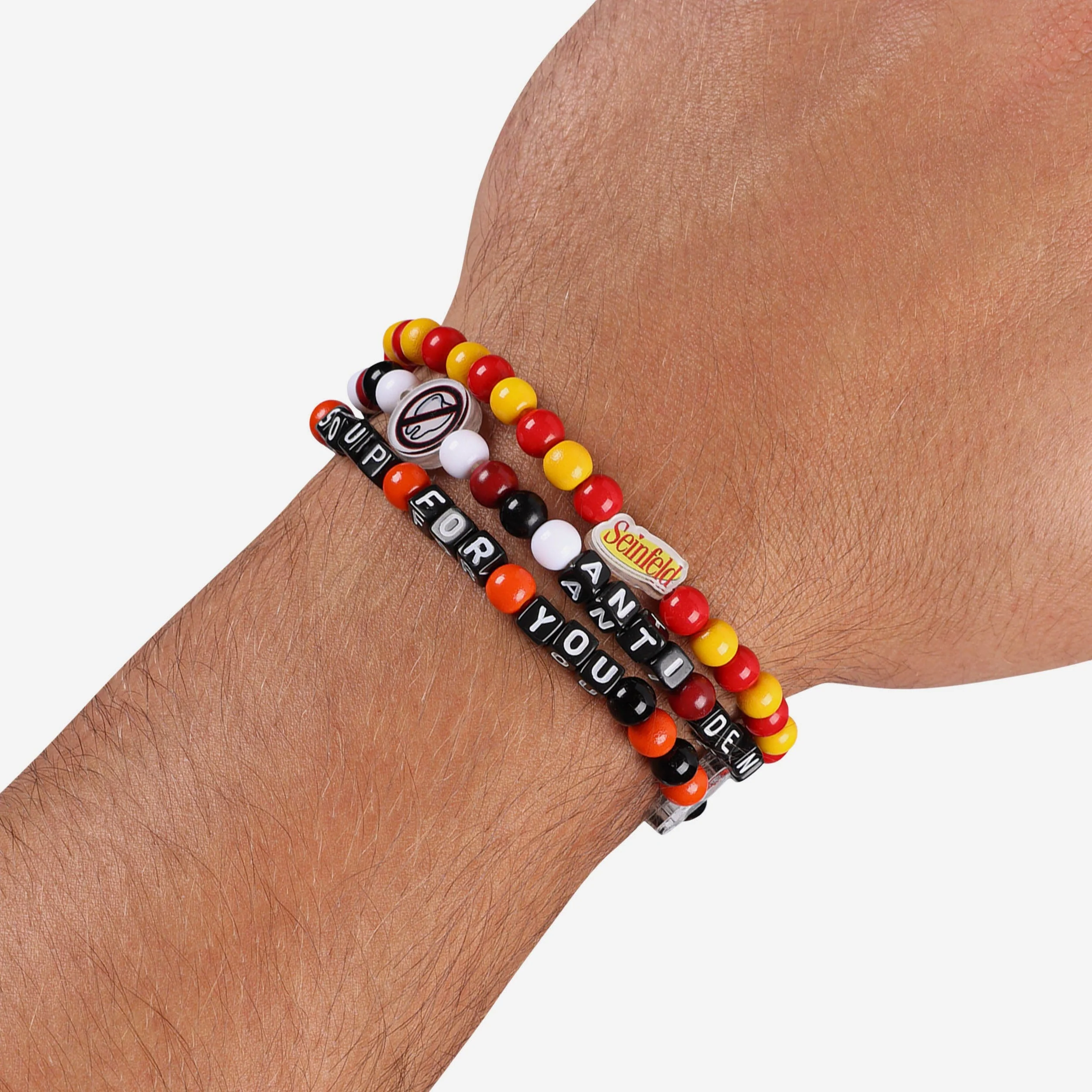 Yada Yada & Soup Seinfeld 3 Pack Beaded Friendship Bracelet - Image 4