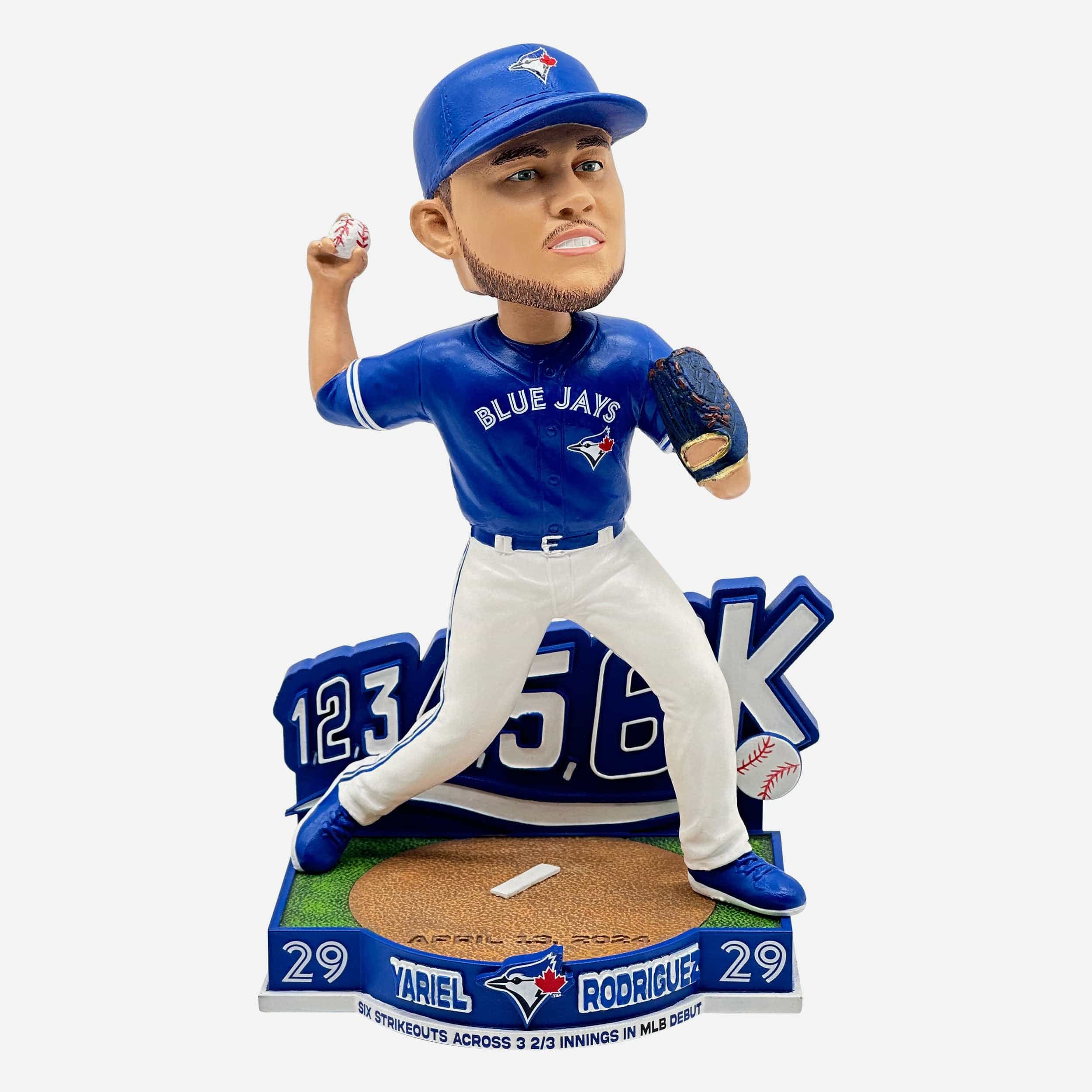 Yariel Rodriguez Toronto Blue Jays Rookie Debut Bobblehead