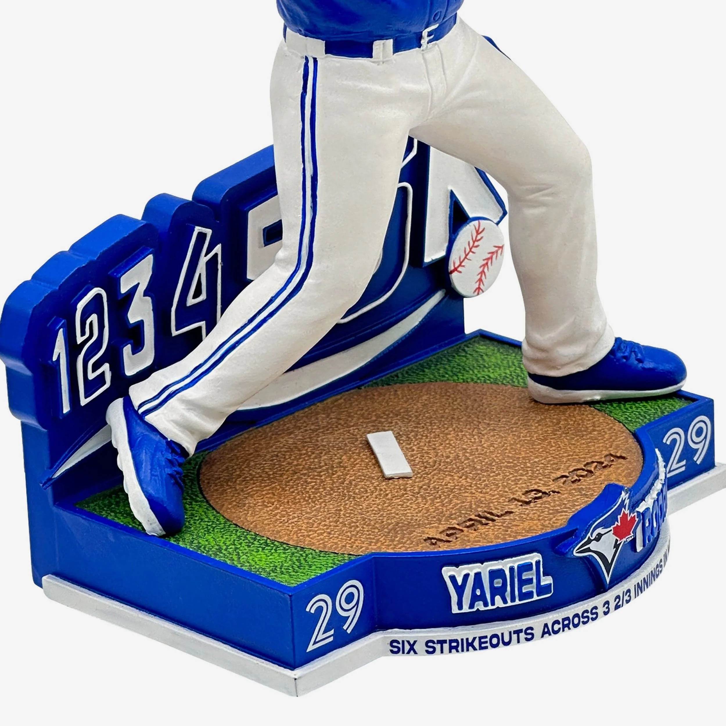 Yariel Rodriguez Toronto Blue Jays Rookie Debut Bobblehead - Image 3