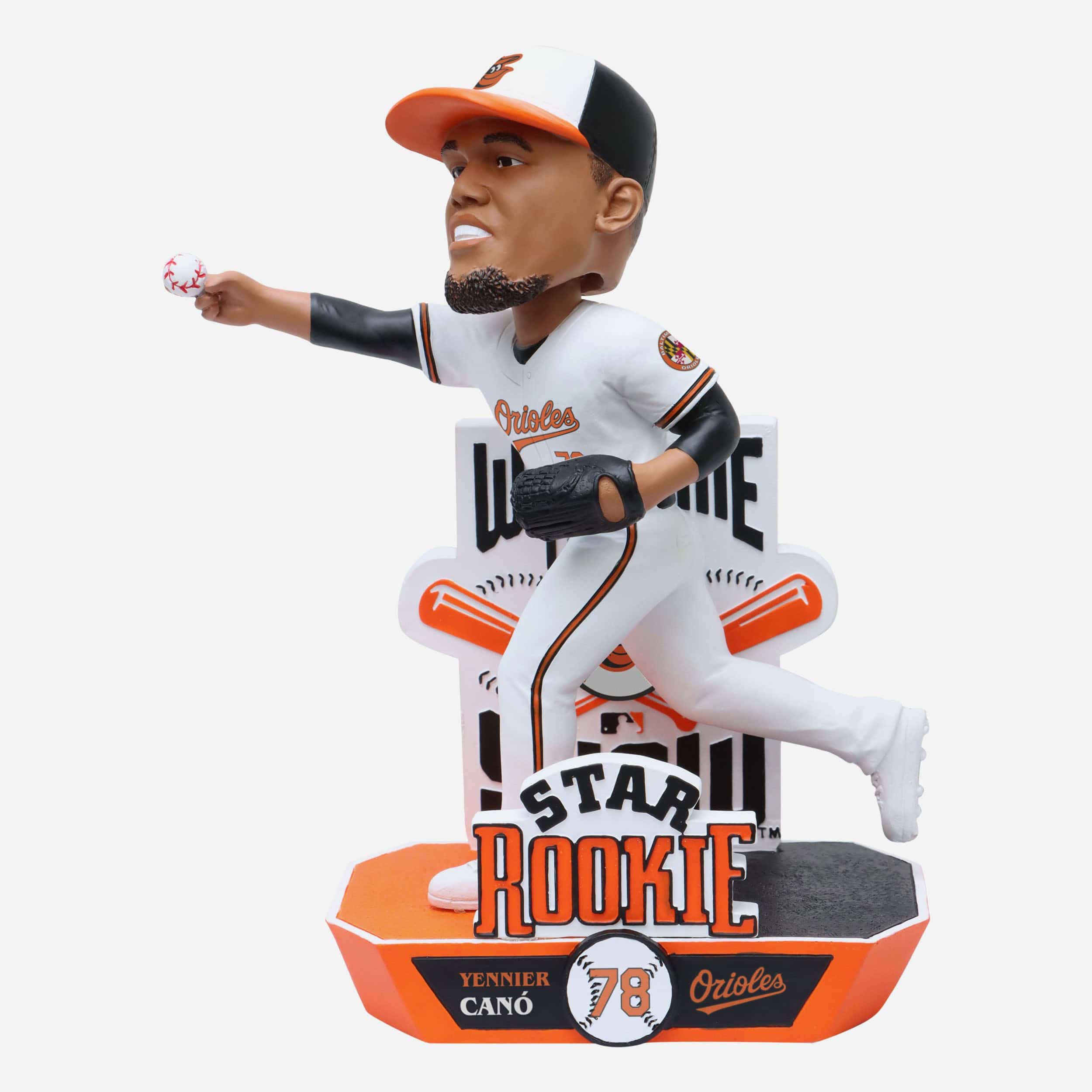 Yennier Cano Baltimore Orioles Star Rookie Bobblehead
