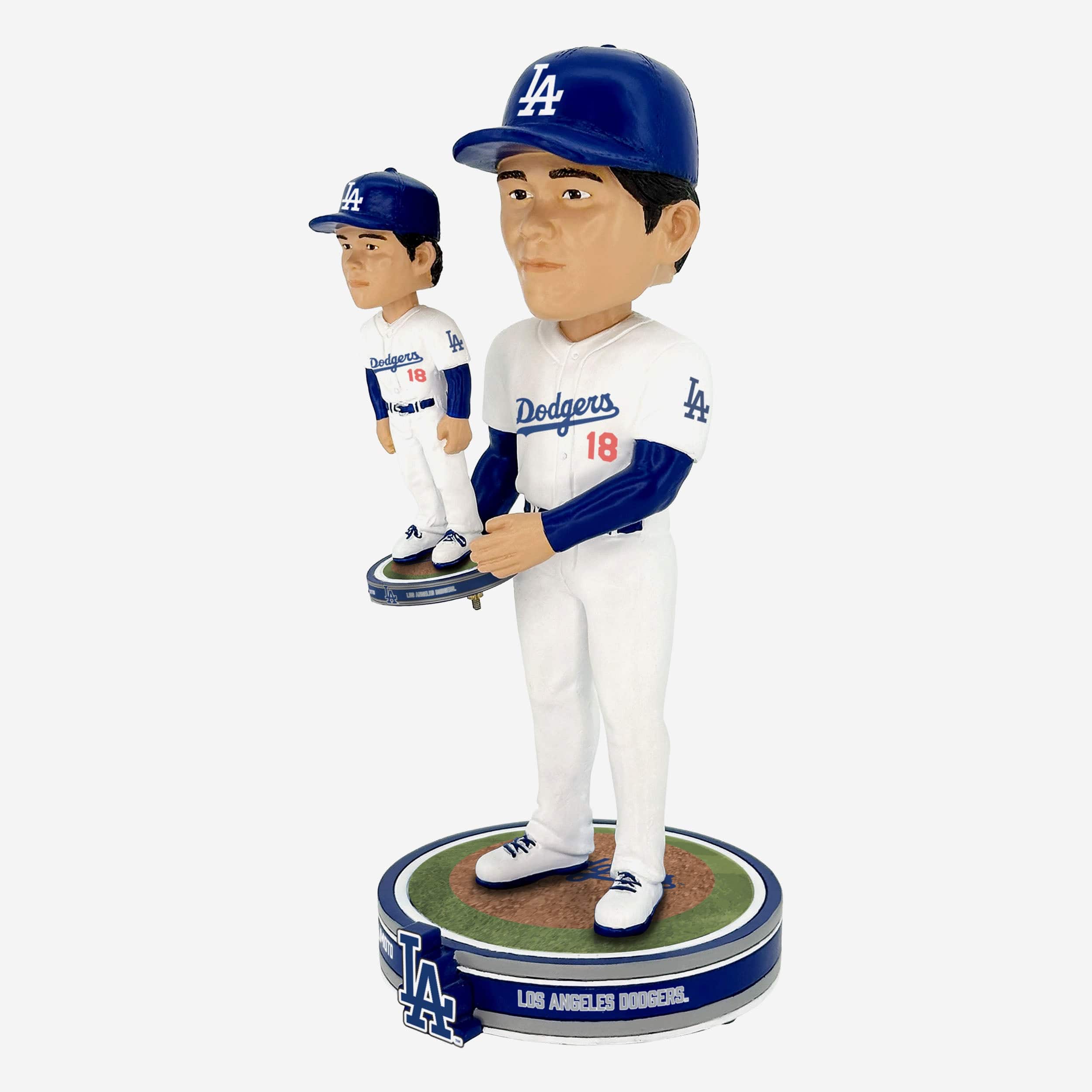 Yoshinobu Yamamato Los Angeles Dodgers Bobble Dubblz Bobblehead - Image 6
