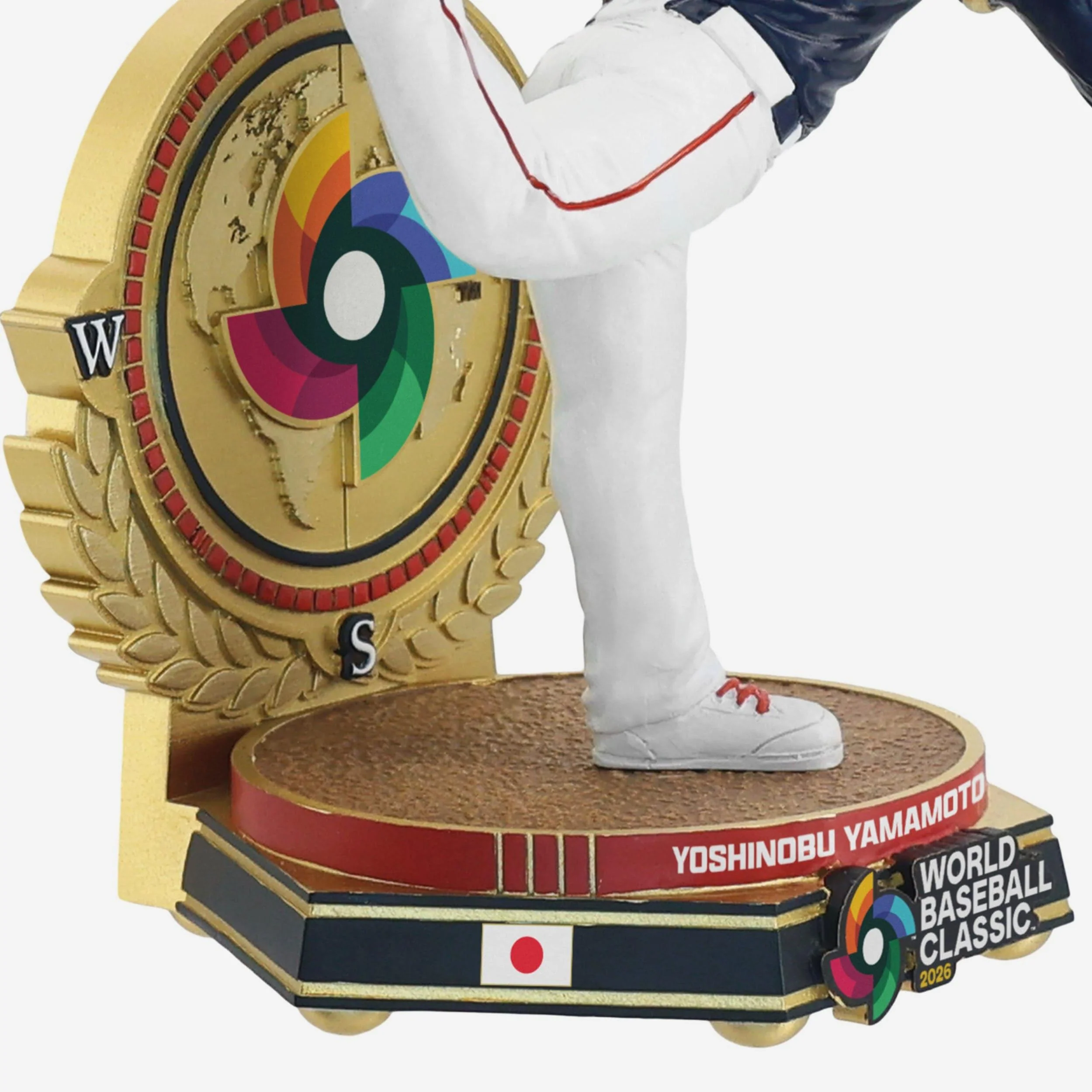 Yoshinobu Yamamoto Japan 2026 World Baseball Classic Away Uniform Pitching Bobblehead - Image 3