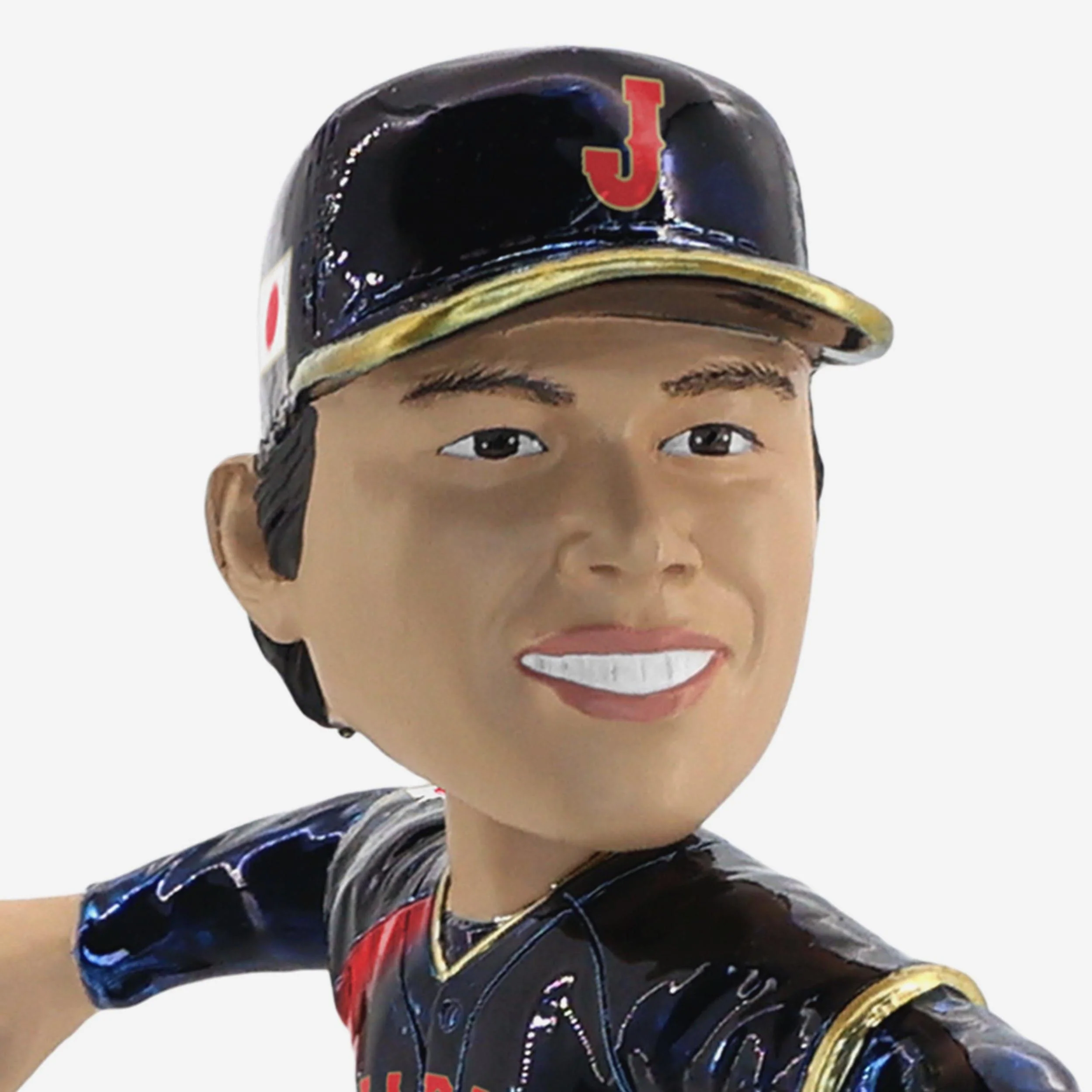 Yoshinobu Yamamoto Japan 2026 World Baseball Classic Electroplated Edition Bobblehead - Image 2