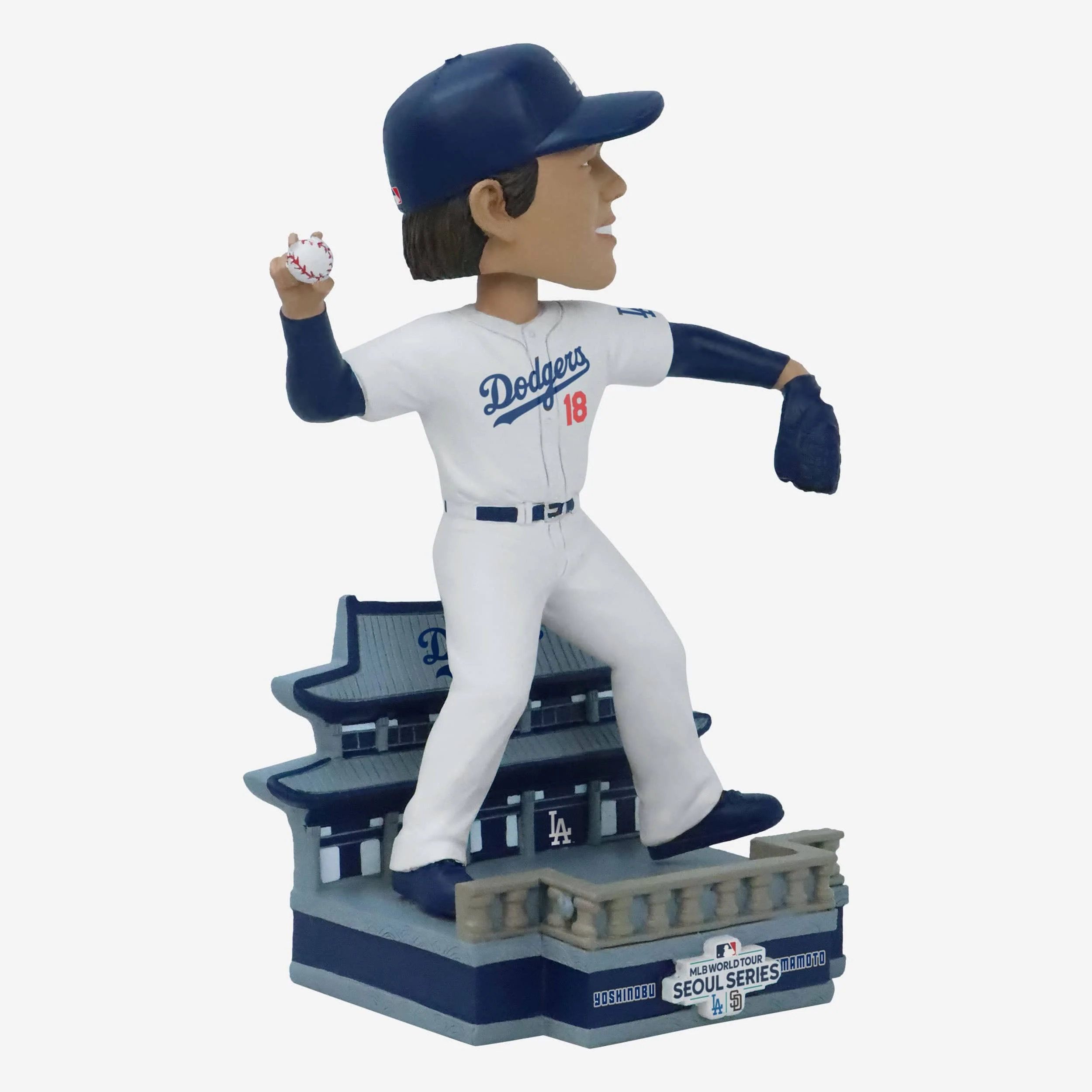 Yoshinobu Yamamoto Los Angeles Dodgers 2024 Seoul Series Bobblehead - Image 4