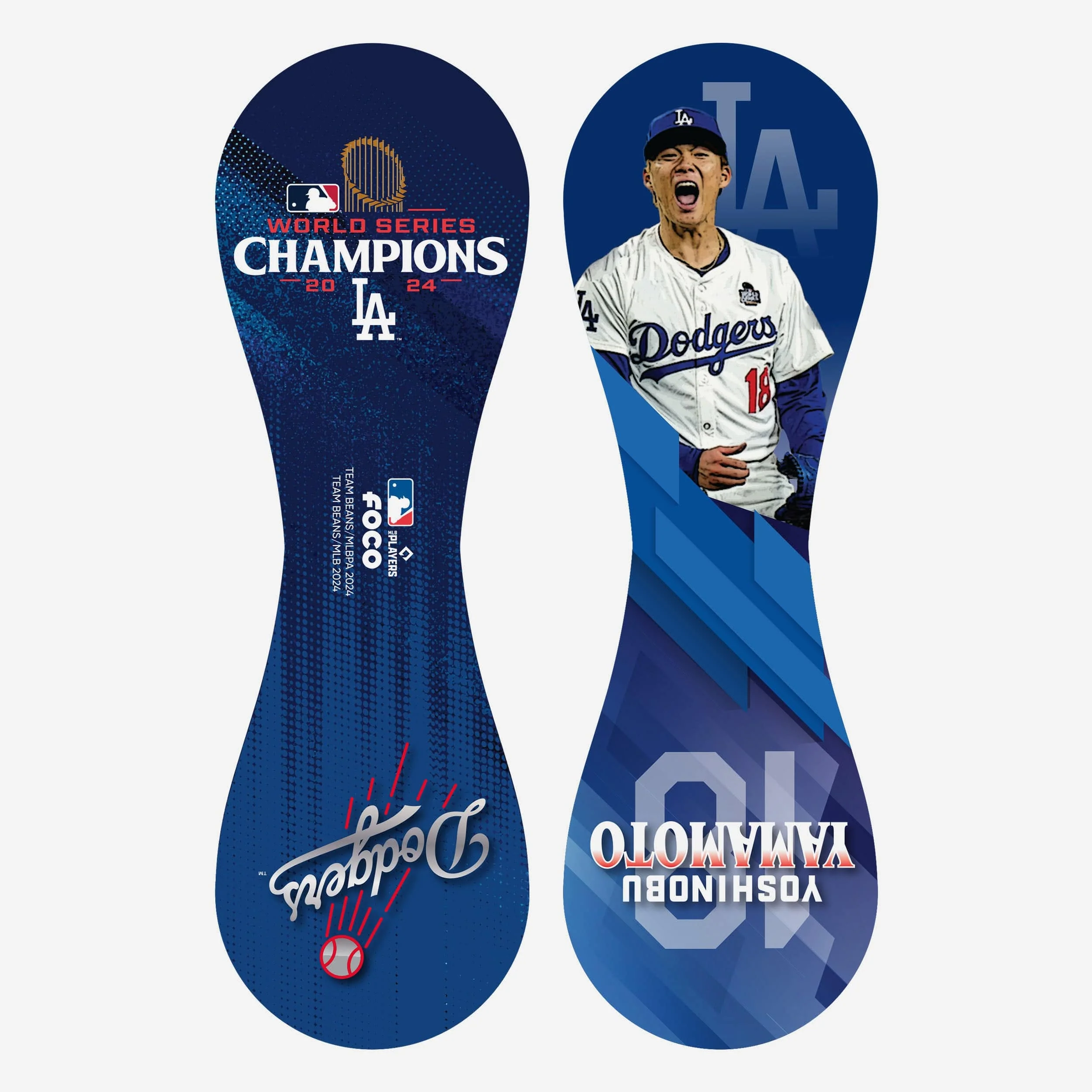 Yoshinobu Yamamoto Los Angeles Dodgers 2024 World Series Champions Baseball - Image 2