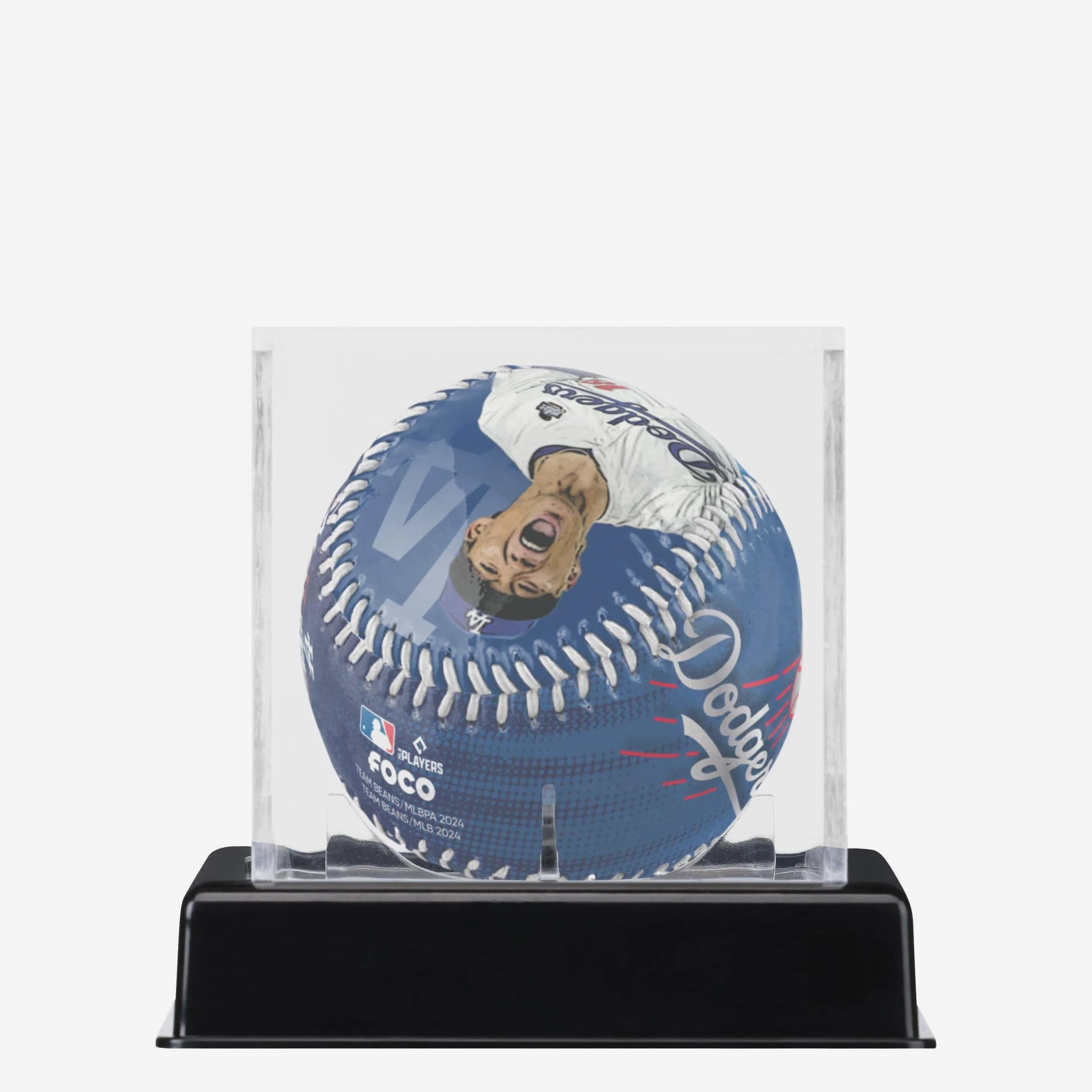 Yoshinobu Yamamoto Los Angeles Dodgers 2024 World Series Champions Baseball - Image 3