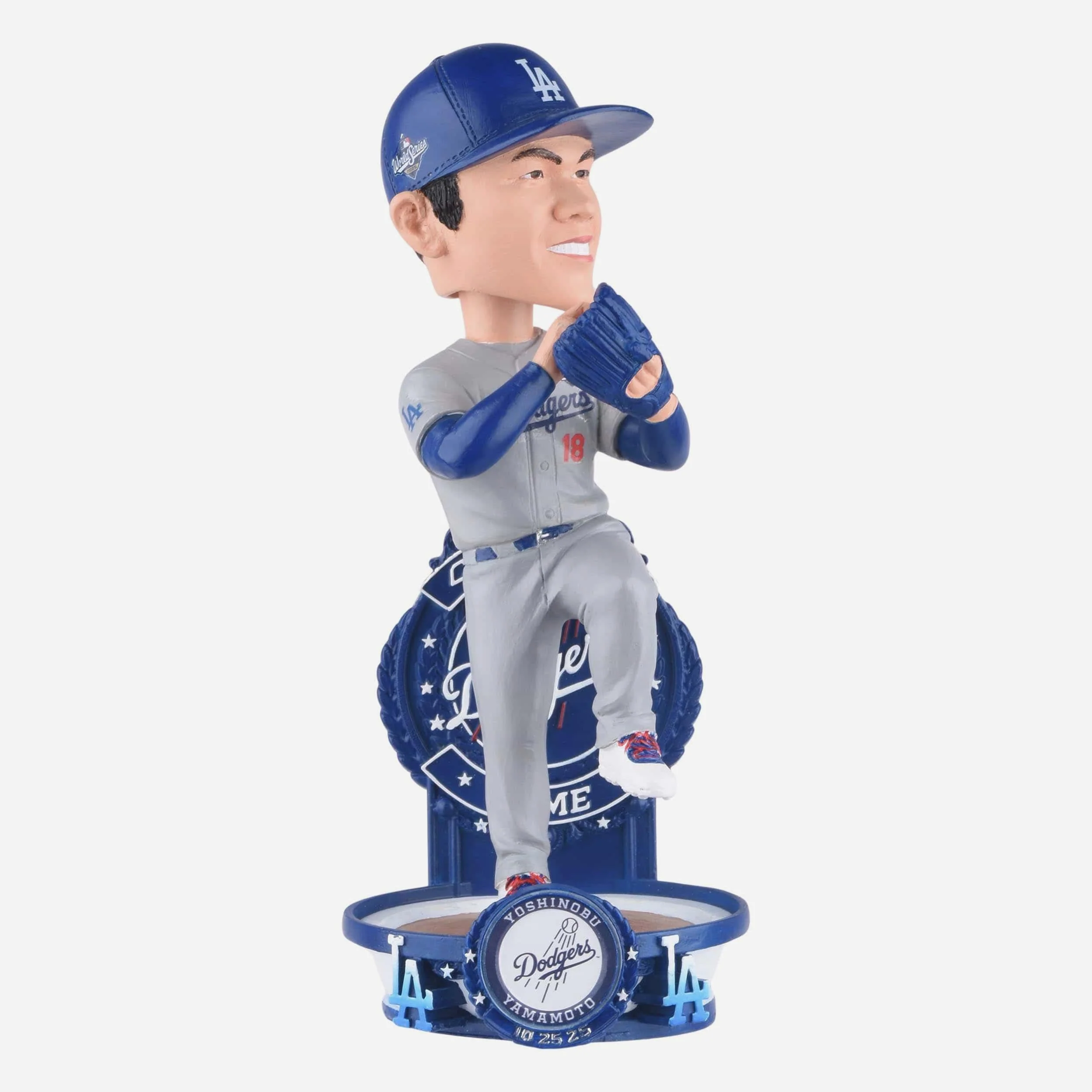 Yoshinobu Yamamoto Los Angeles Dodgers 2025 World Series Complete Game Bobblehead