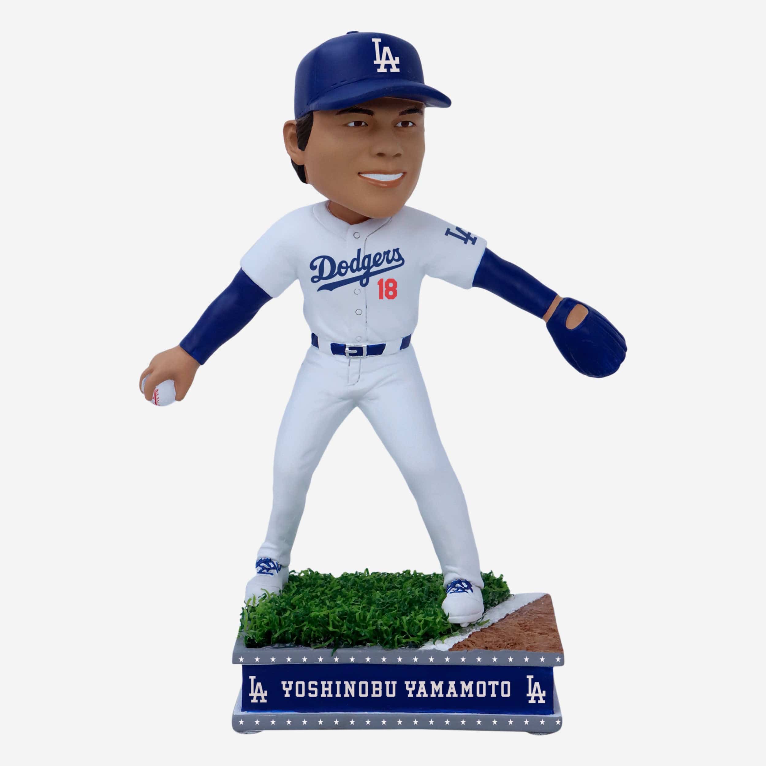Yoshinobu Yamamoto Los Angeles Dodgers Field Star Bobblehead