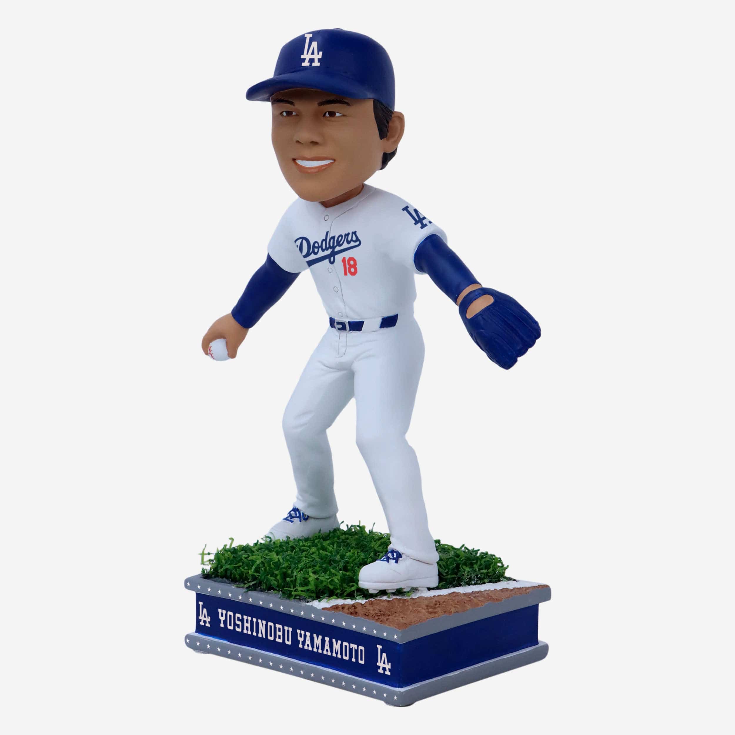 Yoshinobu Yamamoto Los Angeles Dodgers Field Star Bobblehead - Image 4