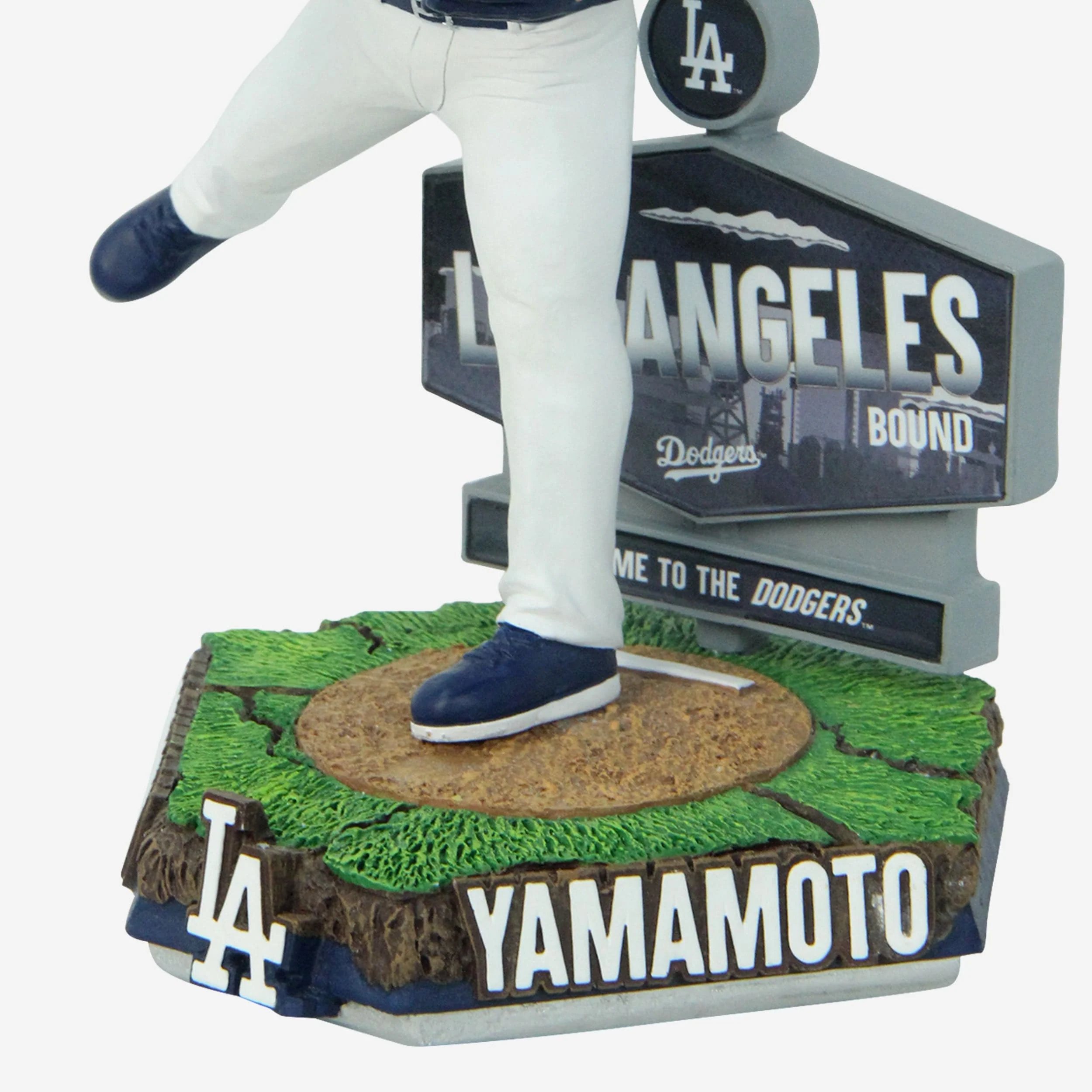 Yoshinobu Yamamoto Los Angeles Dodgers LA-Bound Bobblehead - Image 3