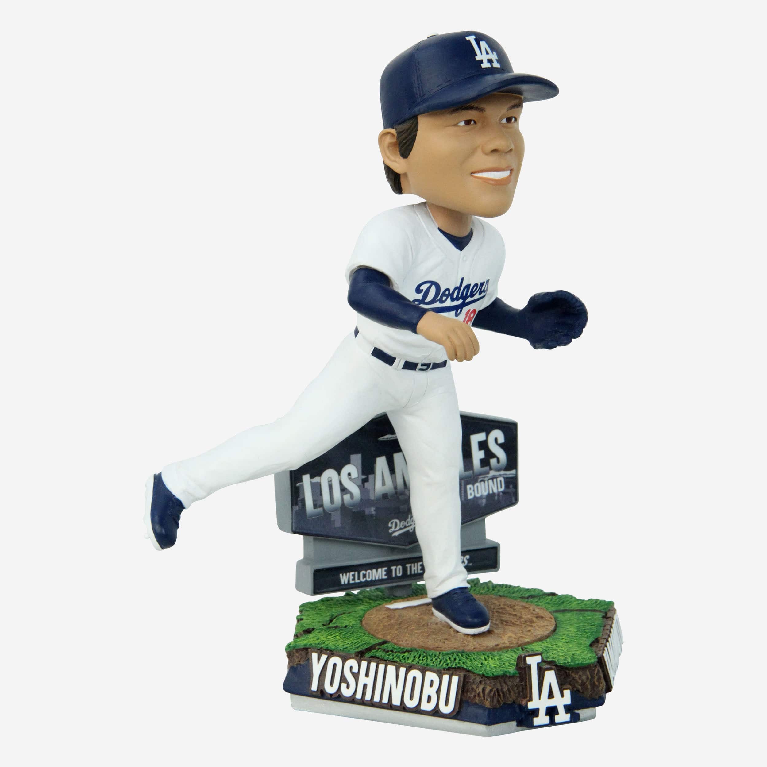Yoshinobu Yamamoto Los Angeles Dodgers LA-Bound Bobblehead - Image 4