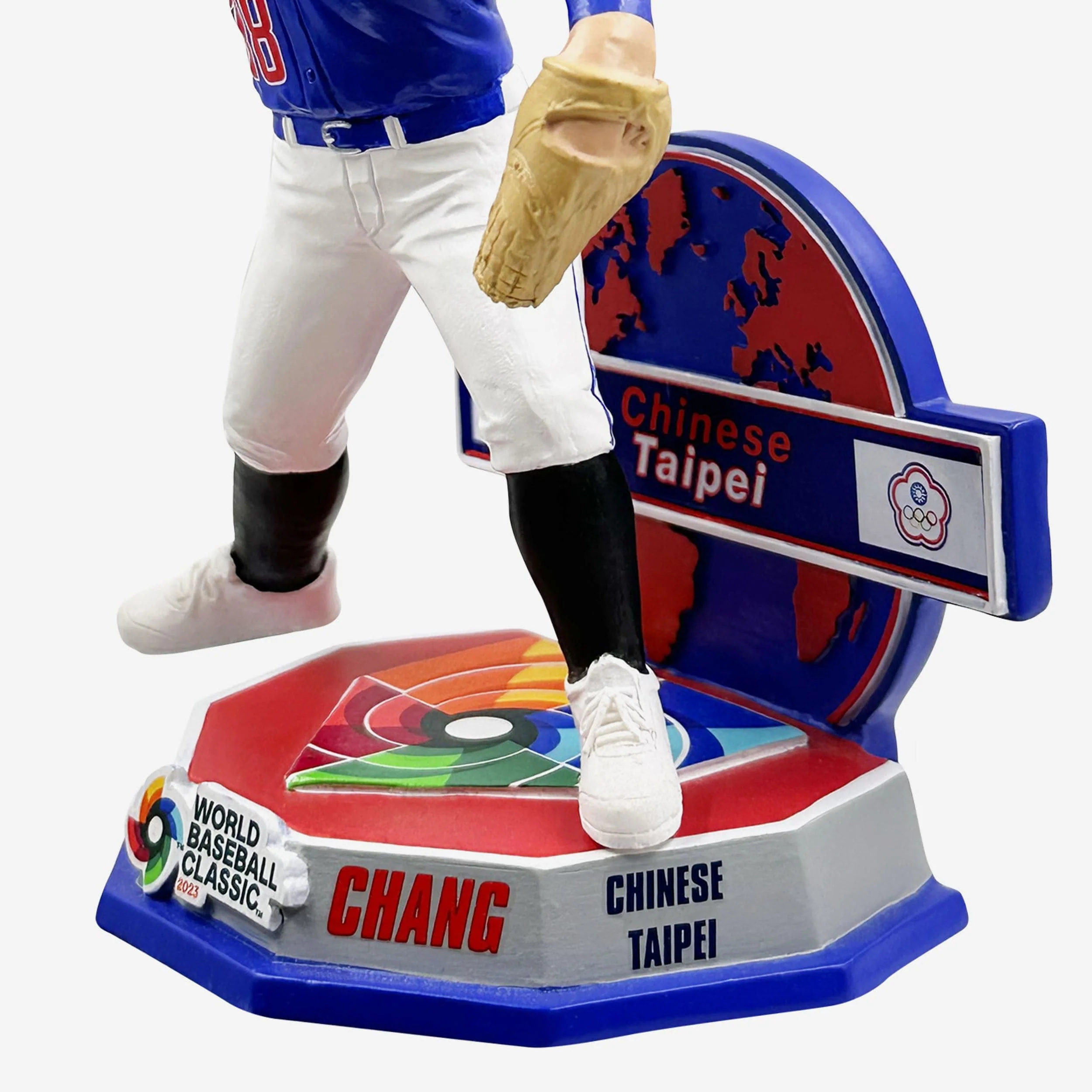 Yu Chang Chinese Taipei 2023 World Baseball Classic Away Uniform Bobblehead - Image 3