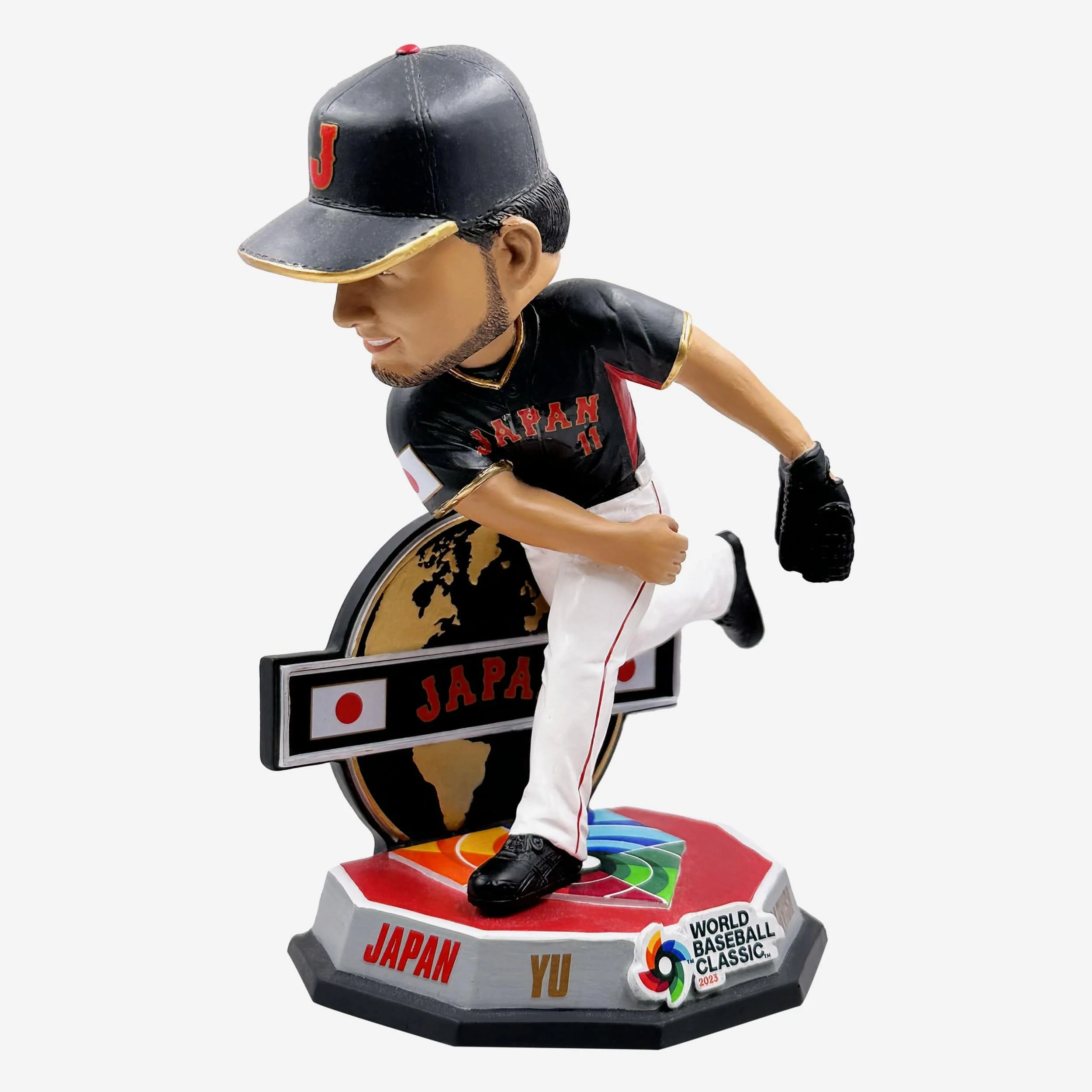 Yu Darvish Japan 2023 World Baseball Classic Away Uniform Bobblehead - Image 3