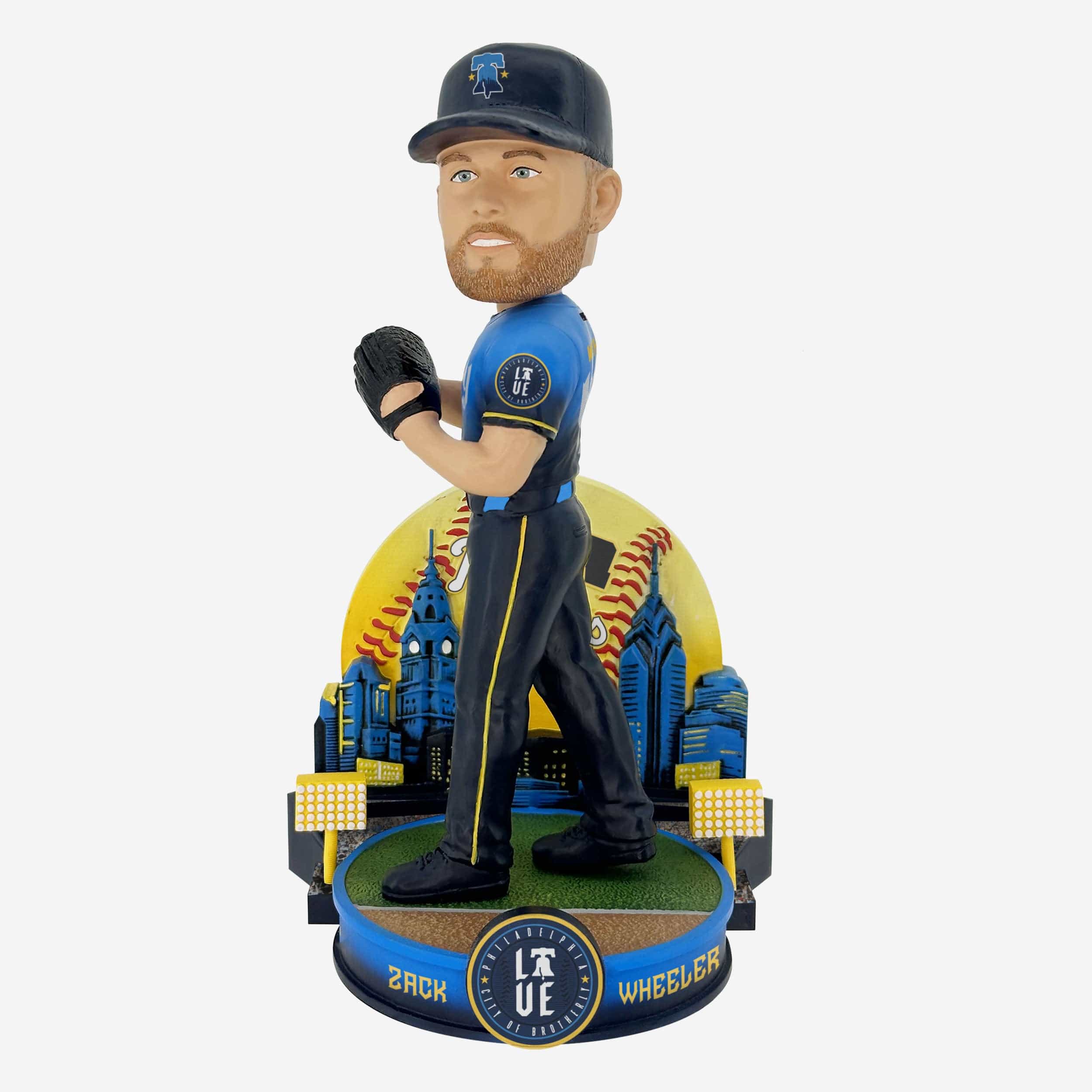 Zach Wheeler Philadelphia Phillies 2024 City Connect Bobblehead