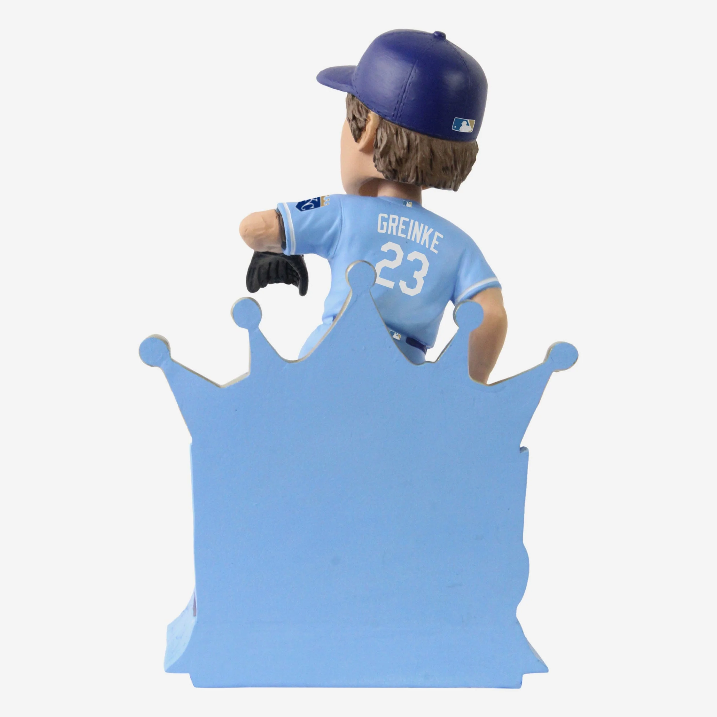Zack Greinke Kansas City Royals Retro Jersey Bobblehead - Image 5