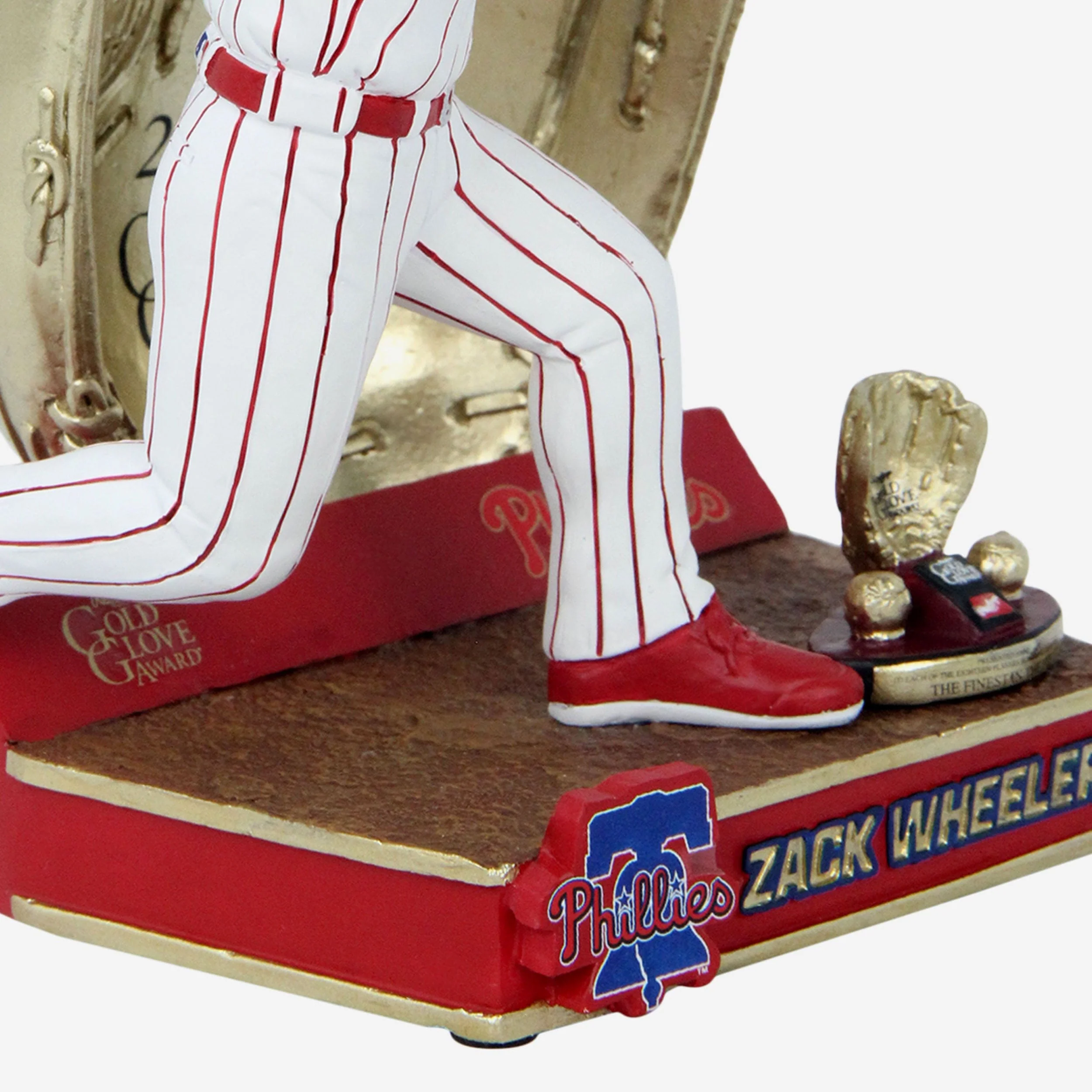 Zack Wheeler Philadelphia Phillies 2023 Gold Glove Bobblehead - Image 3