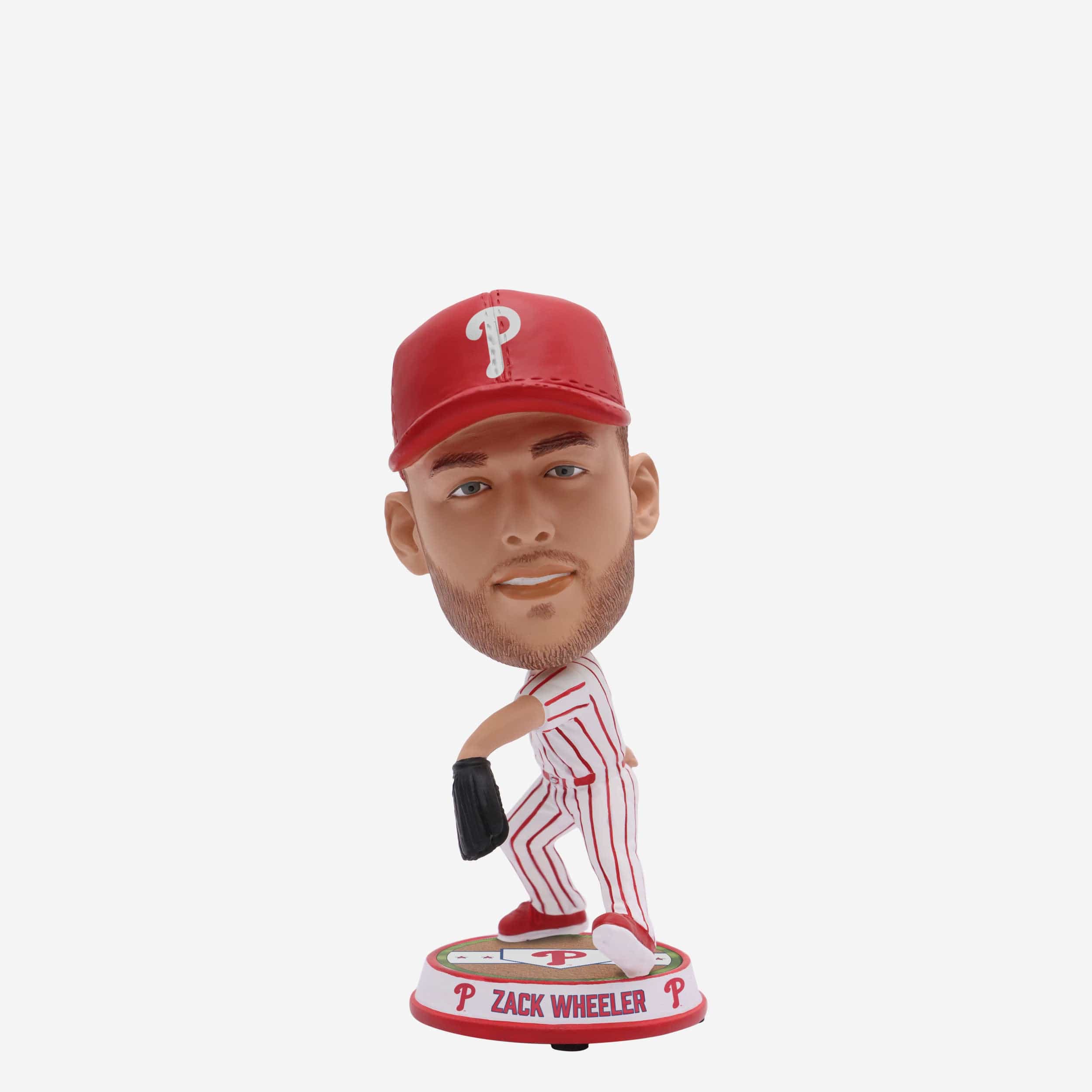 Zack Wheeler Philadelphia Phillies Field Stripe Mini Bighead Bobblehead