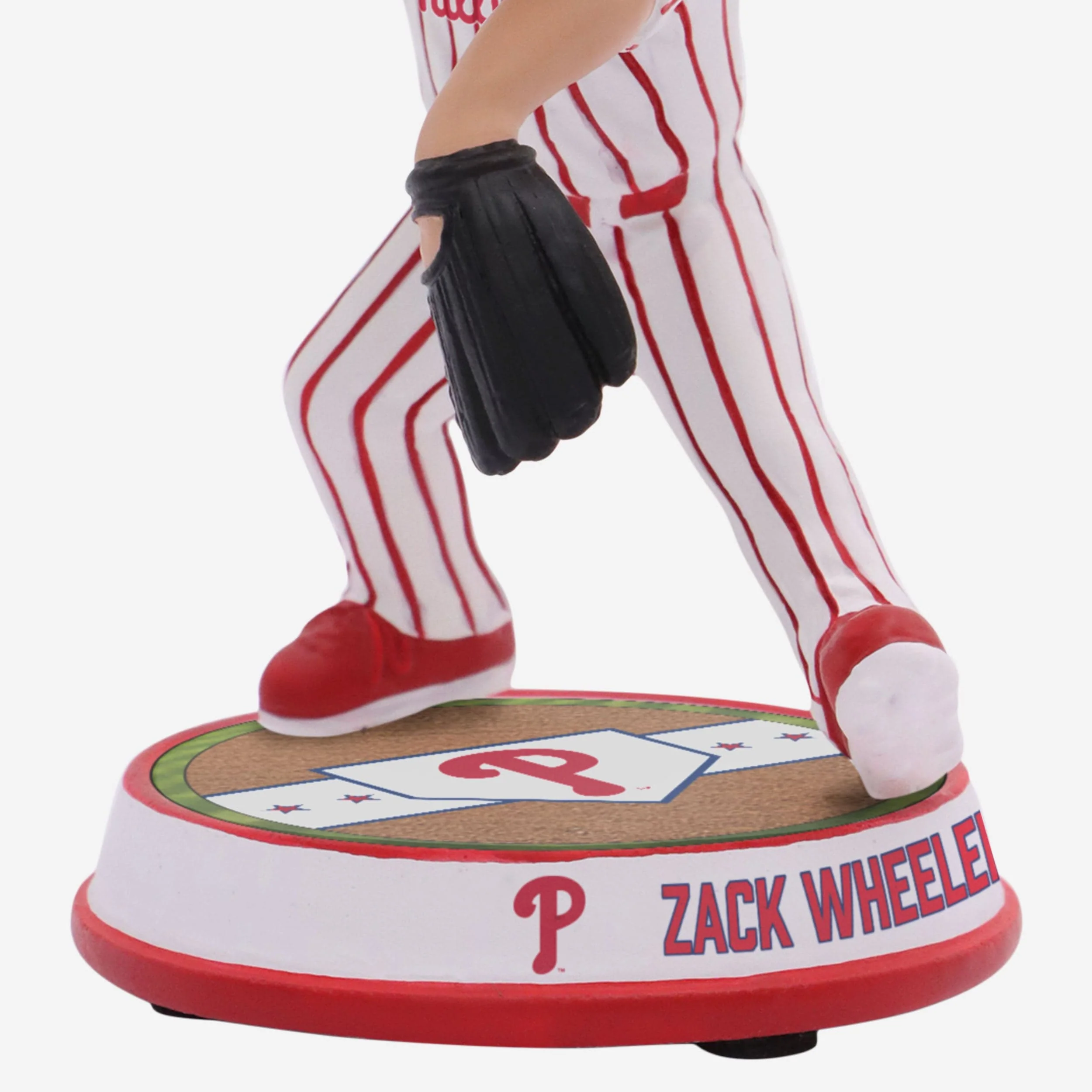 Zack Wheeler Philadelphia Phillies Field Stripe Mini Bighead Bobblehead - Image 3