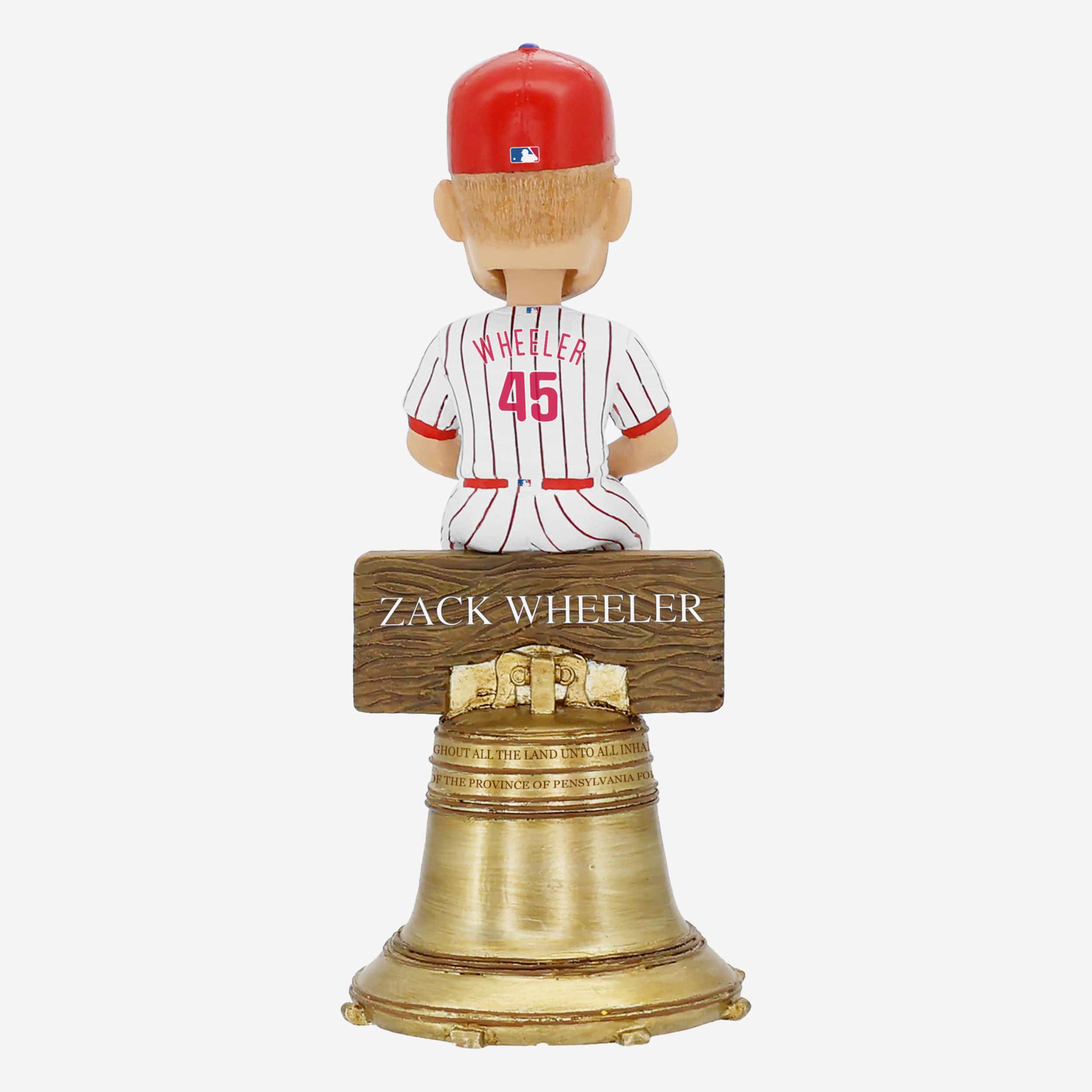 Zack Wheeler Philadelphia Phillies Ring the Bell Base Bobblehead - Image 5